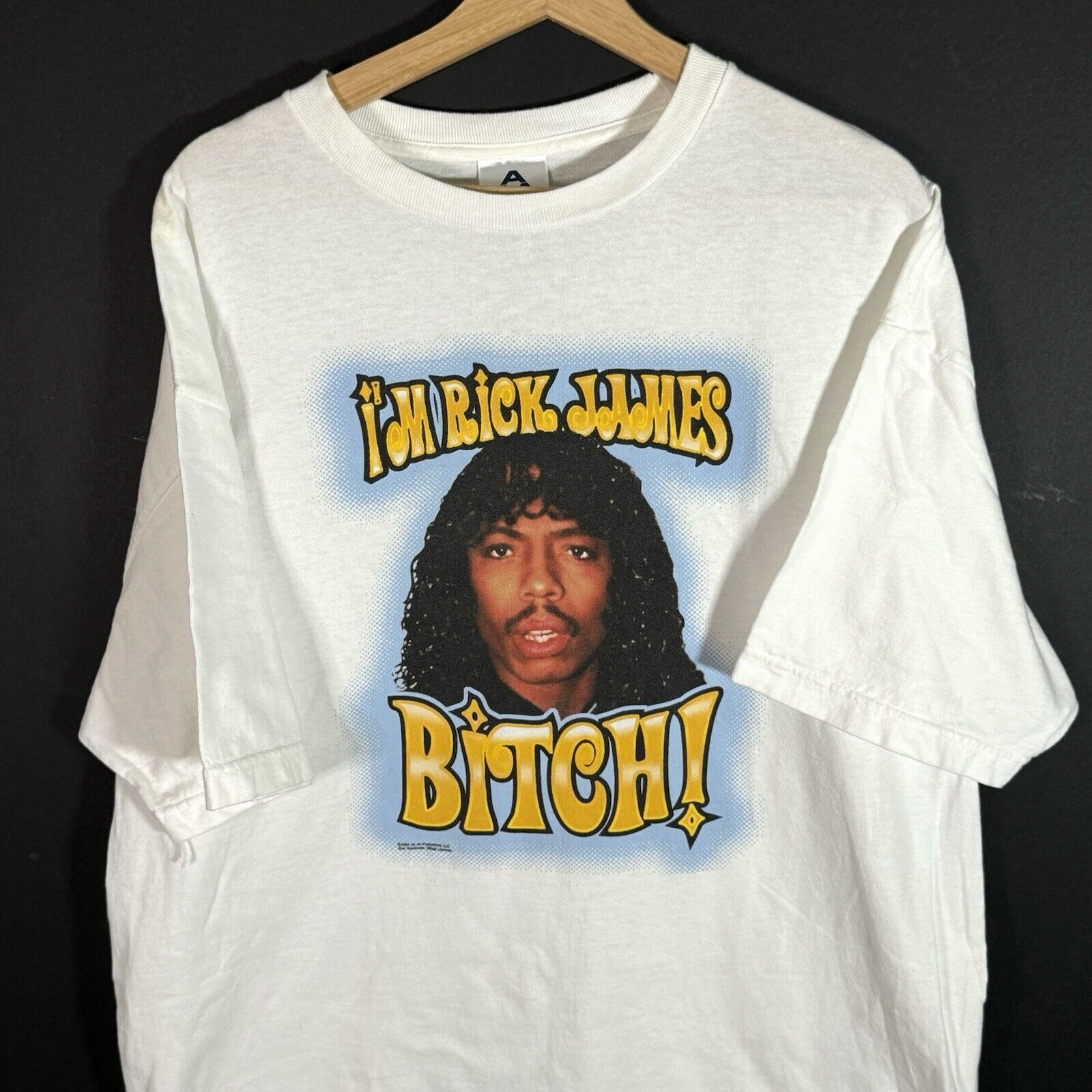 Gildan VTG 2004 Dave Chappelle Rick James Graphic Tshirt XL Size US XL / EU 56 / 4 - 2 Thumbnail