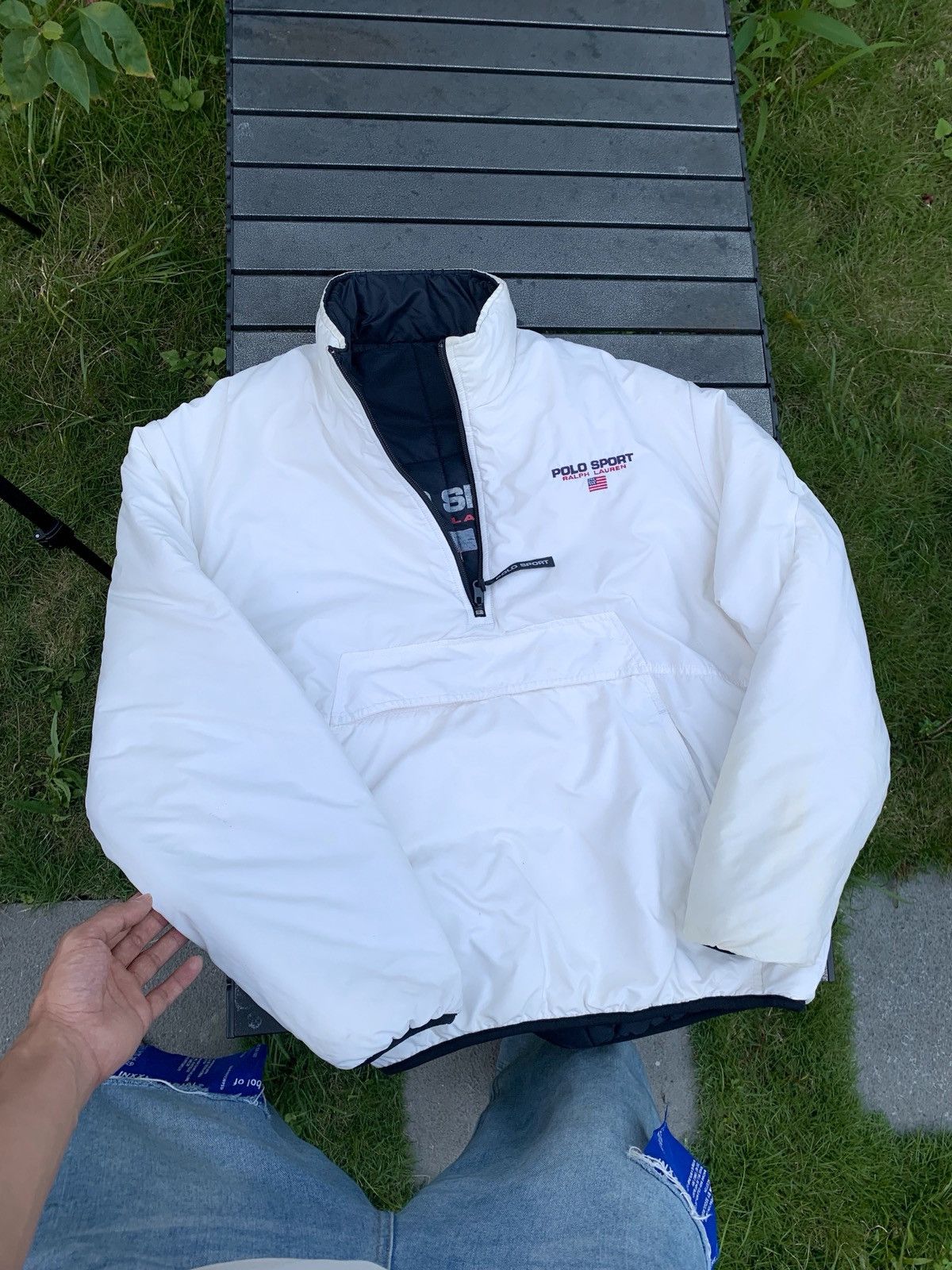 Polo Ralph Lauren Vtg Polo Sport Ralph Lauren Reversible Puffer Jacket Size US L / EU 52-54 / 3 - 2 Thumbnail