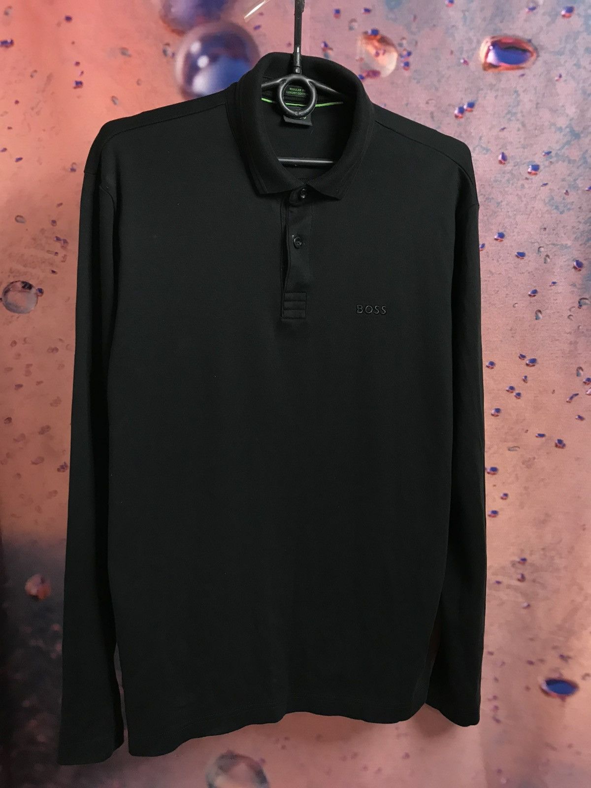 Hugo Boss Hugo boss luxury longsleeve polo tee Size US L / EU 52-54 / 3 - 2 Thumbnail