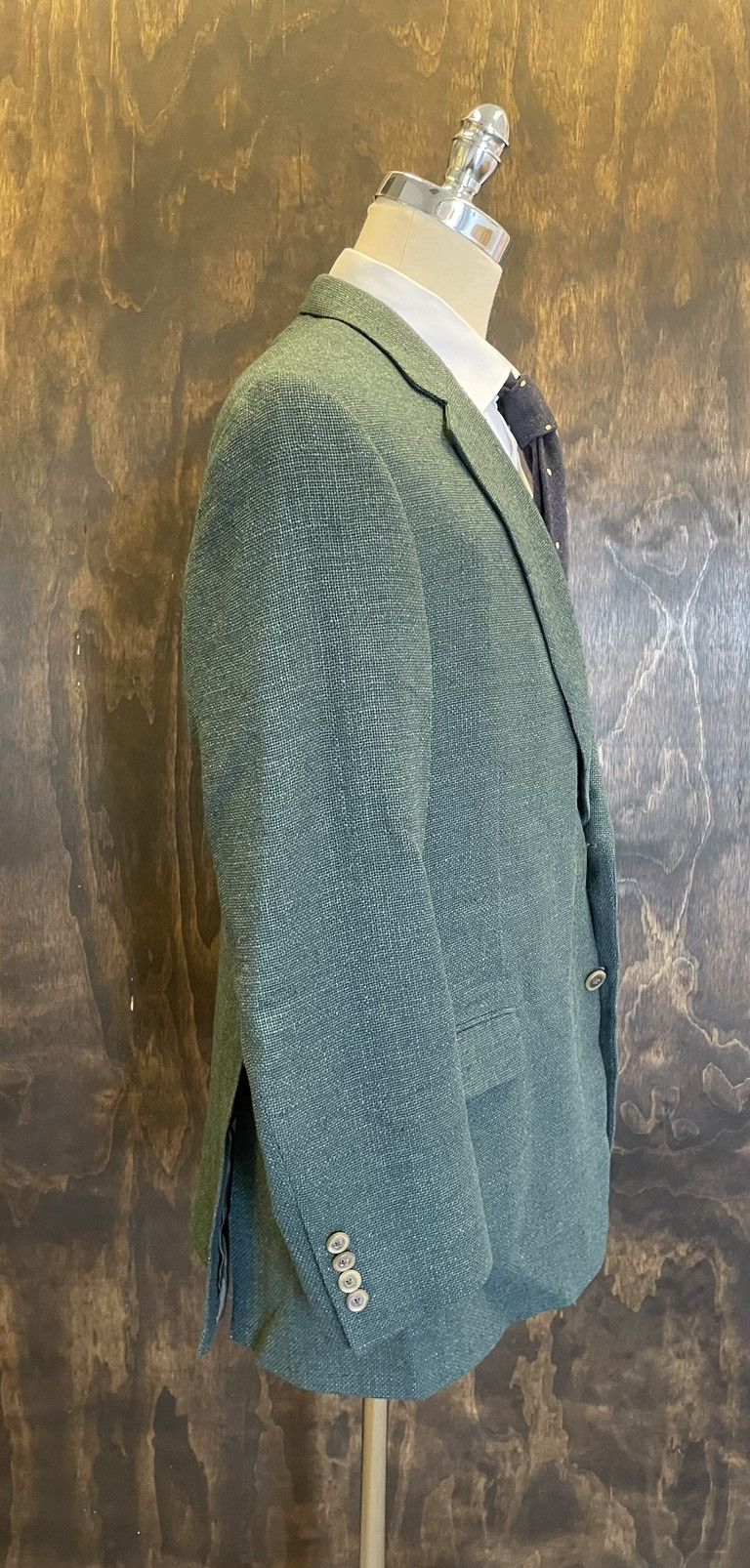 Paul Stuart Tri-Blend Tweed Stuart 3 Jacket Size 46R - 3 Thumbnail