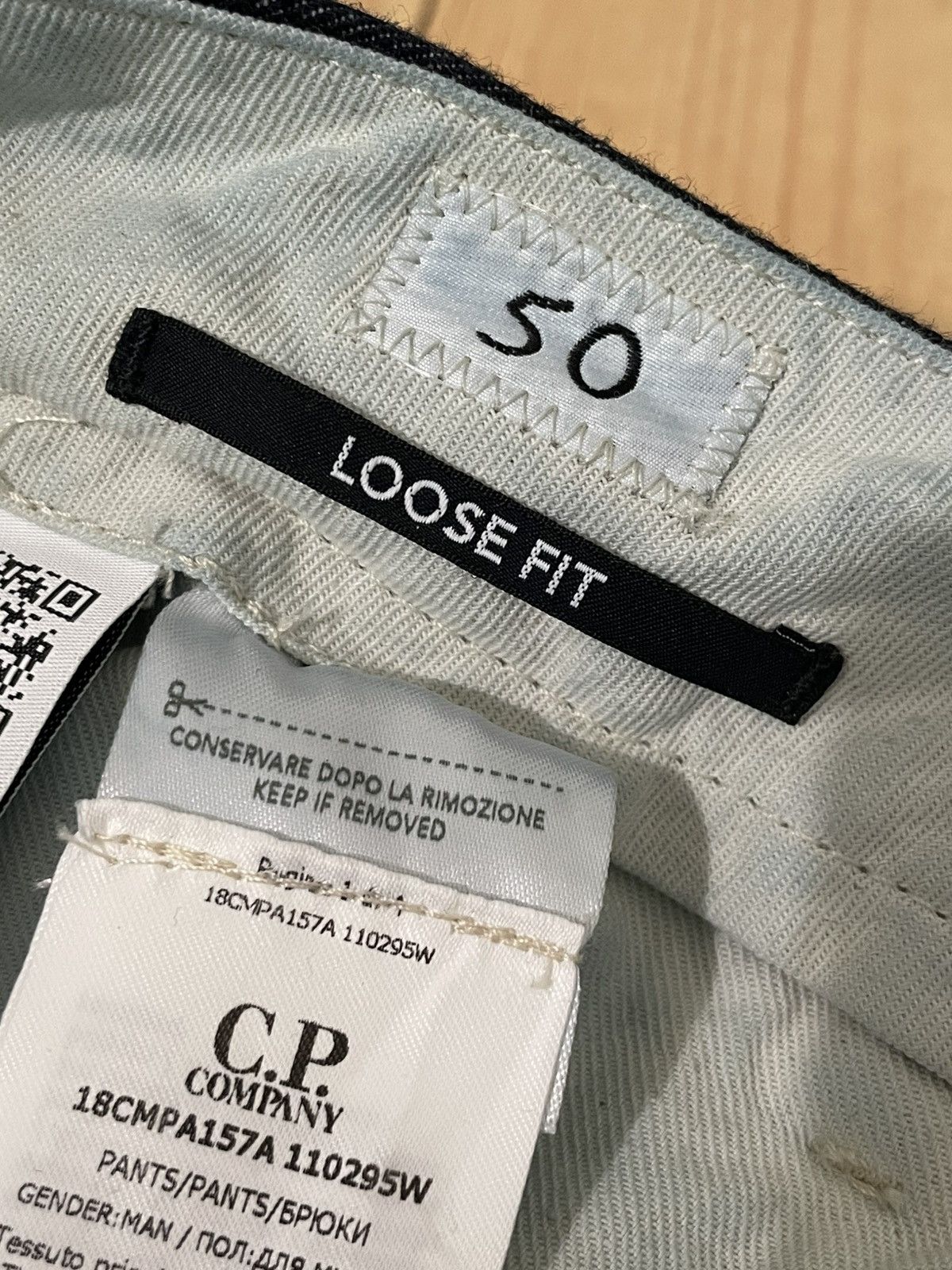 C.P. Company 3/1 Denim Loose Pants Size US 32 / EU 48 - 7 Thumbnail