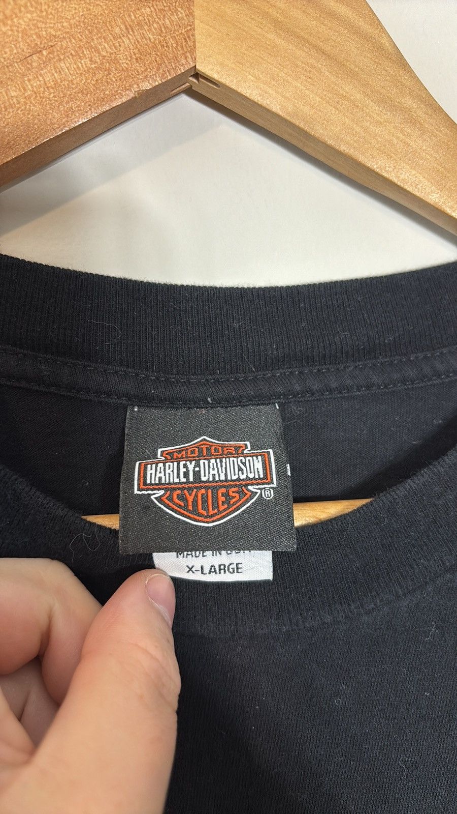 Vintage Vintage Harley Davidson Shirt Size US XL / EU 56 / 4 - 4 Thumbnail