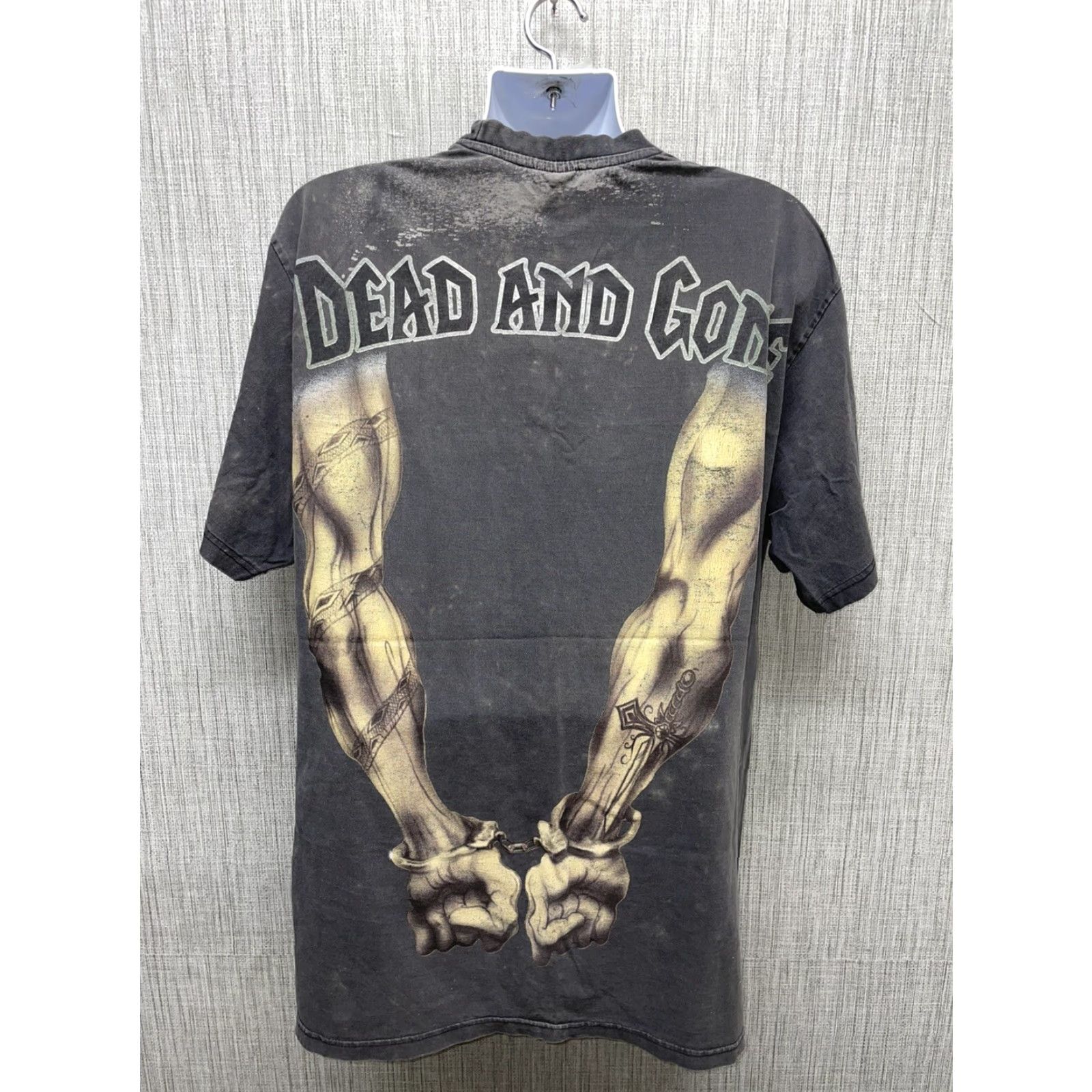 Vintage Phat Doc 100% Cotton Grey Graphic T-Shirt Mens 3XL Size US XXL / EU 58 / 5 - 6 Thumbnail