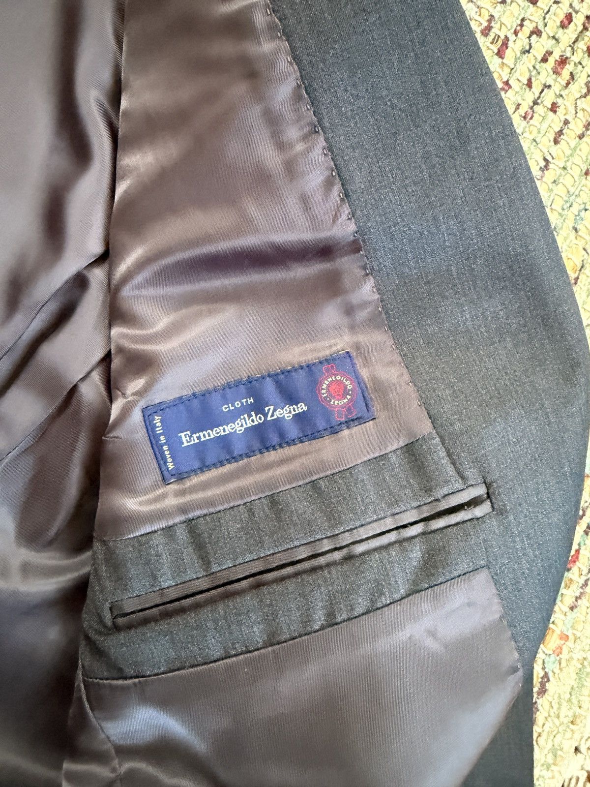 Ermenegildo Zegna Ermenegildo Zegna Grey Suit Size 42R - 4 Thumbnail