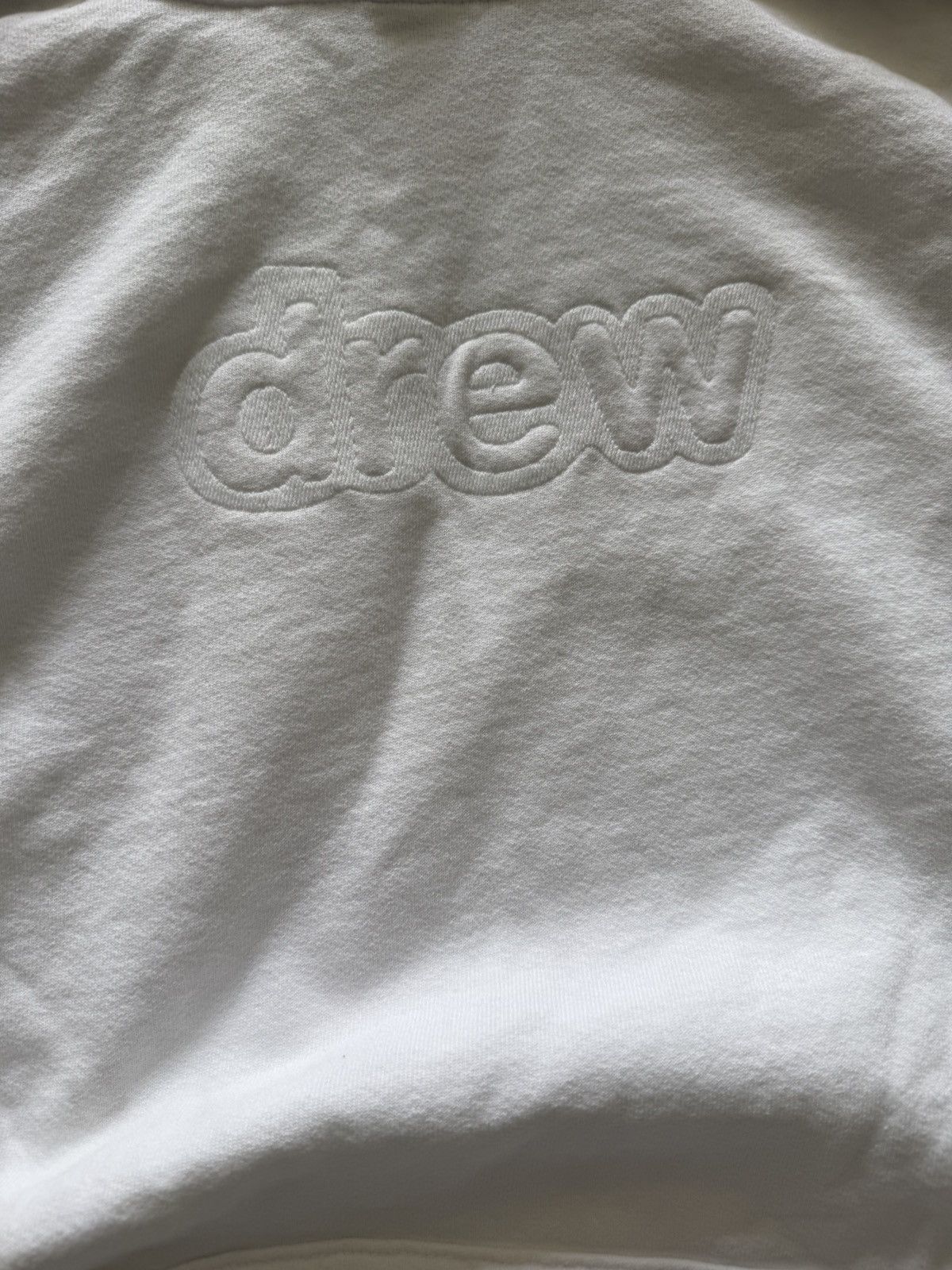 Drew House Drew House White Hoodie Embroidered Logo Heavyweight Size US XXL / EU 58 / 5 - 3 Thumbnail