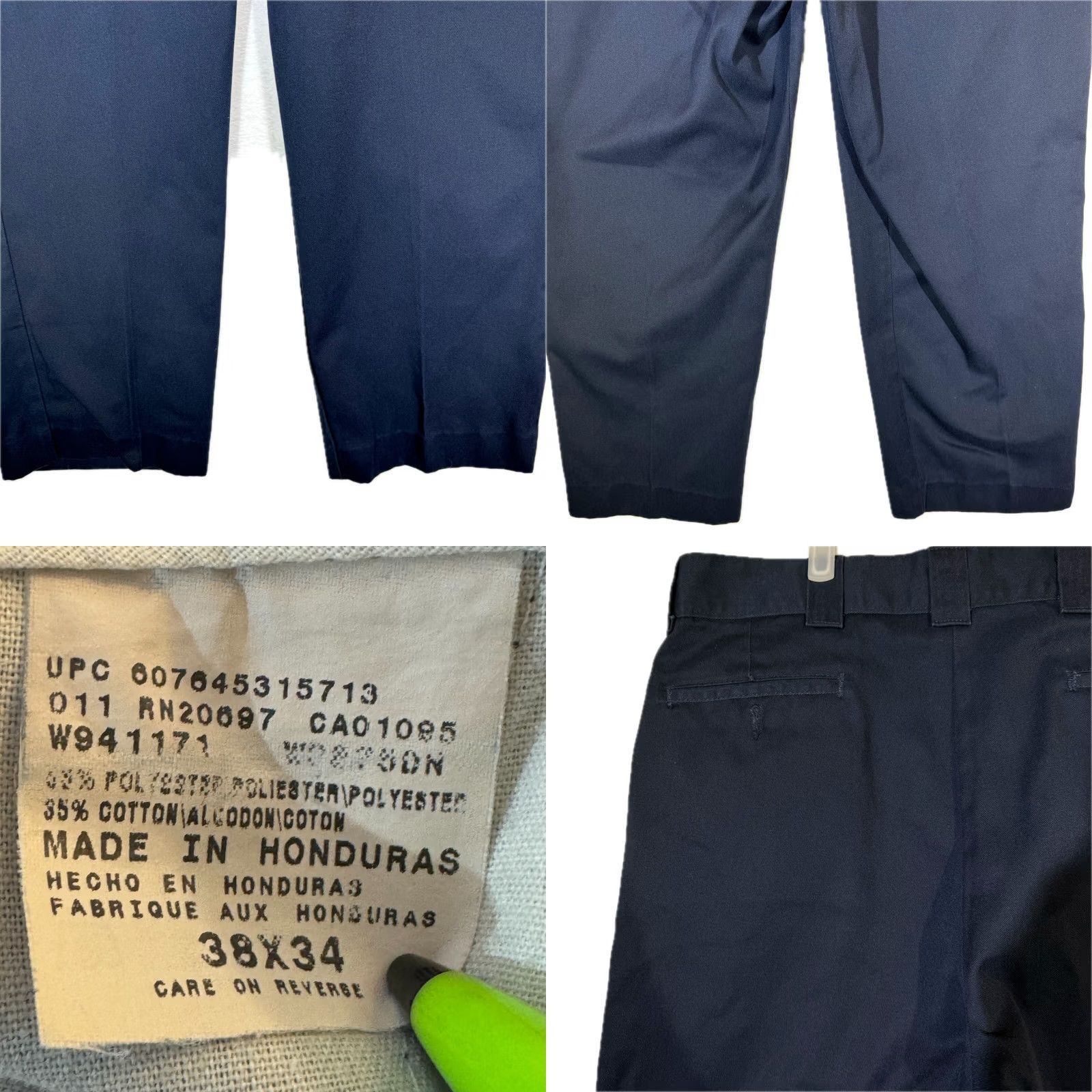 Dickies Dickies Cargo Pants 38x34 Cargo Pants Mens Beige Canvas High Rise Pockets Workwear Casual 874 Modern Classic Dickies 38 Regular Mens Size US 38 / EU 54 - 8 Thumbnail