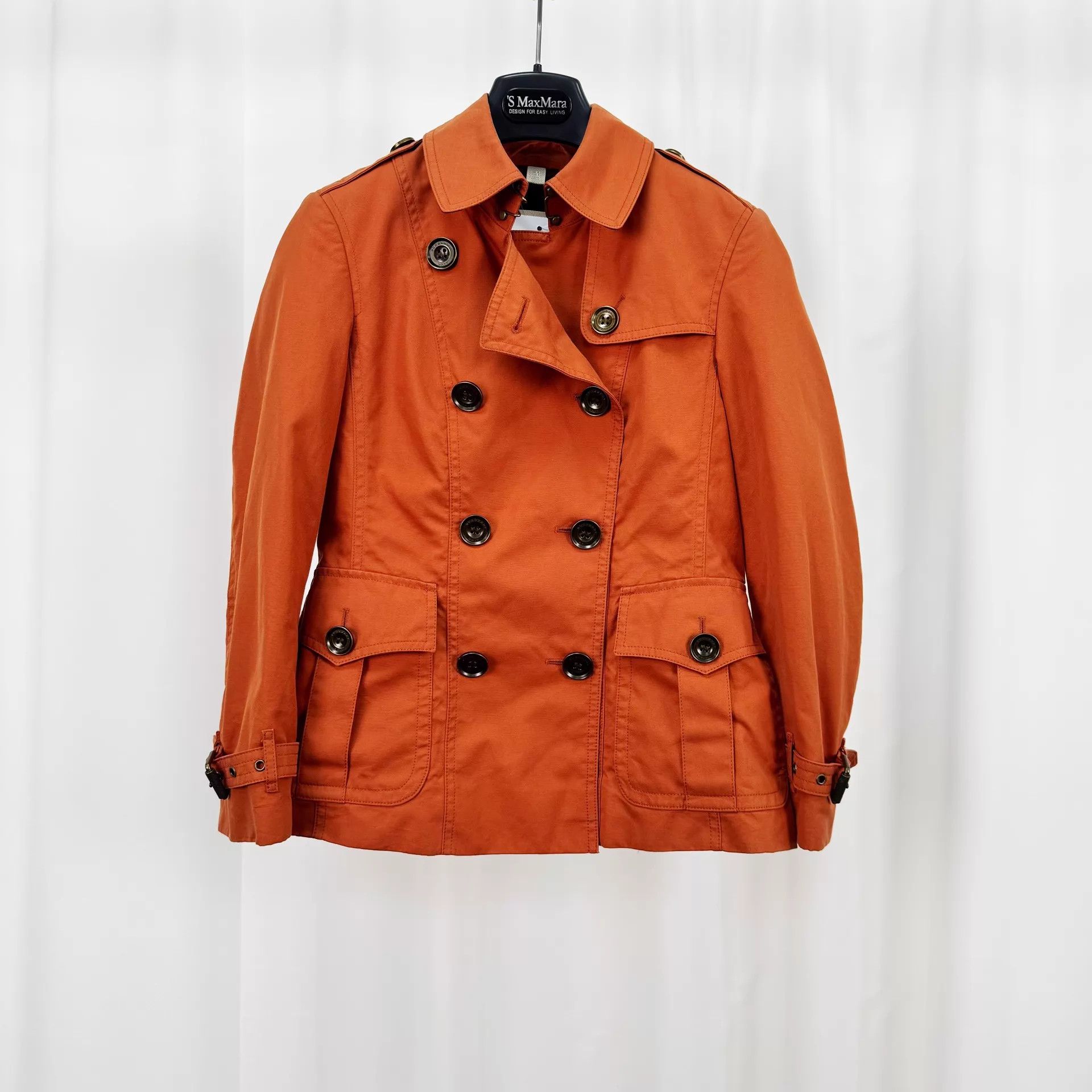 Burberry Burberry DB Check Lined Trench Coat UK4 98 New Size XS / US 0-2 / IT 36-38 - 1 Thumbnail
