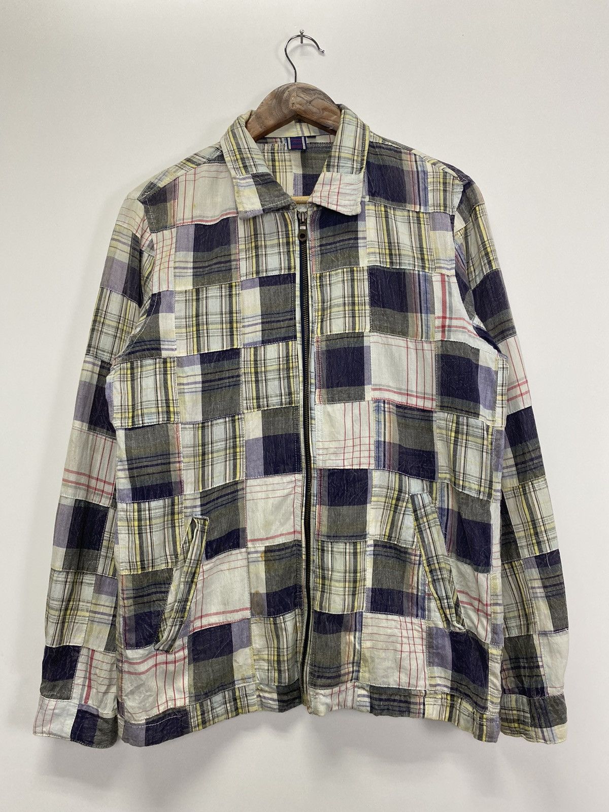 Japanese Brand × Vintage Vintage Kearrey House patchwork jacket Size US M / EU 48-50 / 2 - 3 Thumbnail