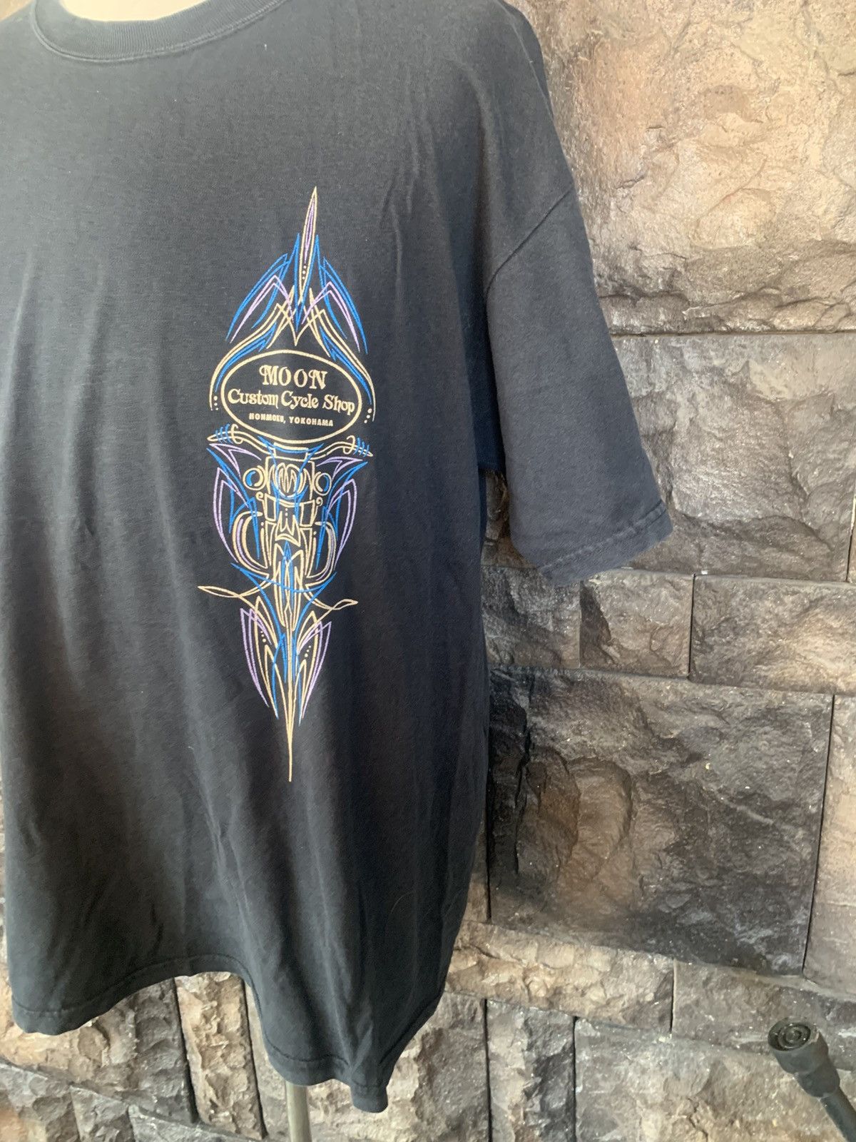 Vintage Vintage Mooneyes Custom Cycle Shop T shirt Size US XL / EU 56 / 4 - 5 Thumbnail