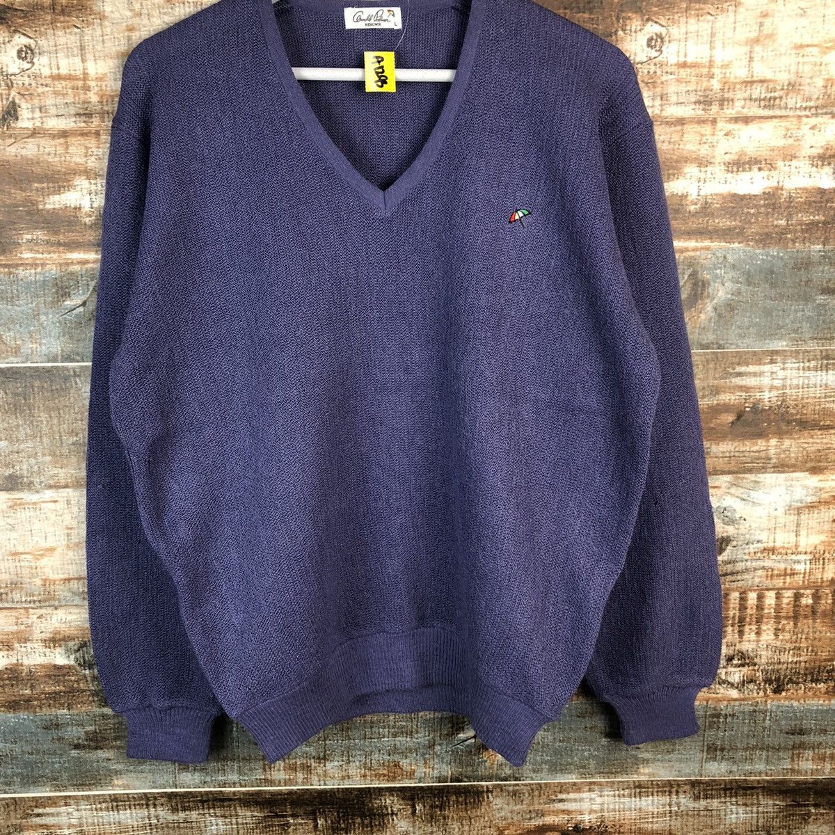 Homespun Knitwear Arnold Palmer vintage Purple Knitwear #A1293 Size US L / EU 52-54 / 3 - 6 Thumbnail
