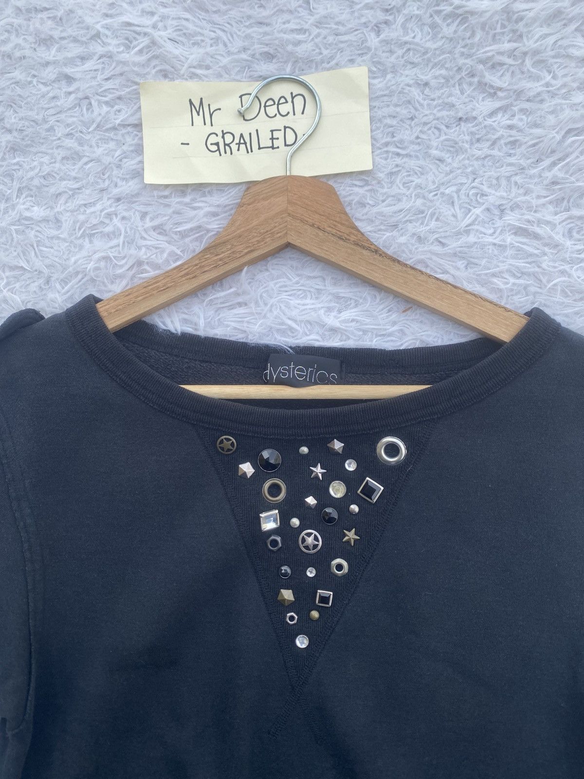Hysteric Glamour Rare Hysteric Glamour Japanese Brand Studded Sweater Size S / US 4 / IT 40 - 7 Thumbnail