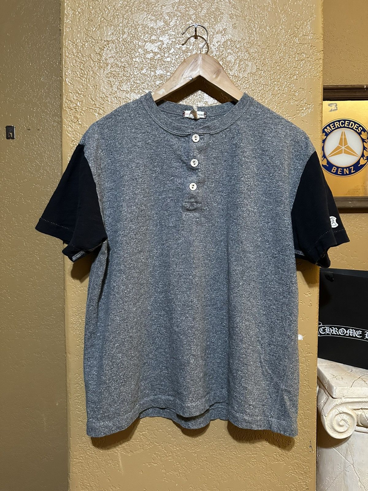 Champion × Todd Snyder RARE Todd Snyder x Champion Henley Tee Medium Vintage Size US M / EU 48-50 / 2 - 1 Thumbnail