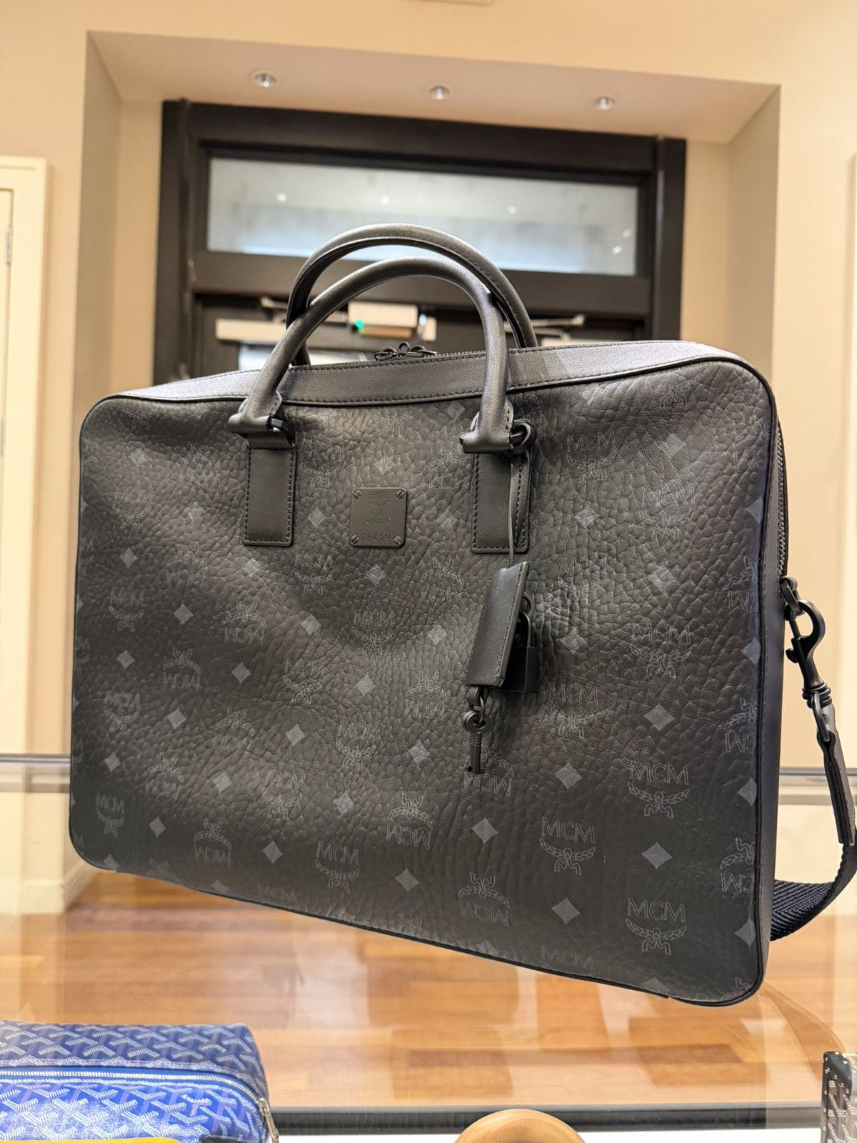 MCM MCM Messenger Bag - Black Size ONE SIZE - 1 Thumbnail