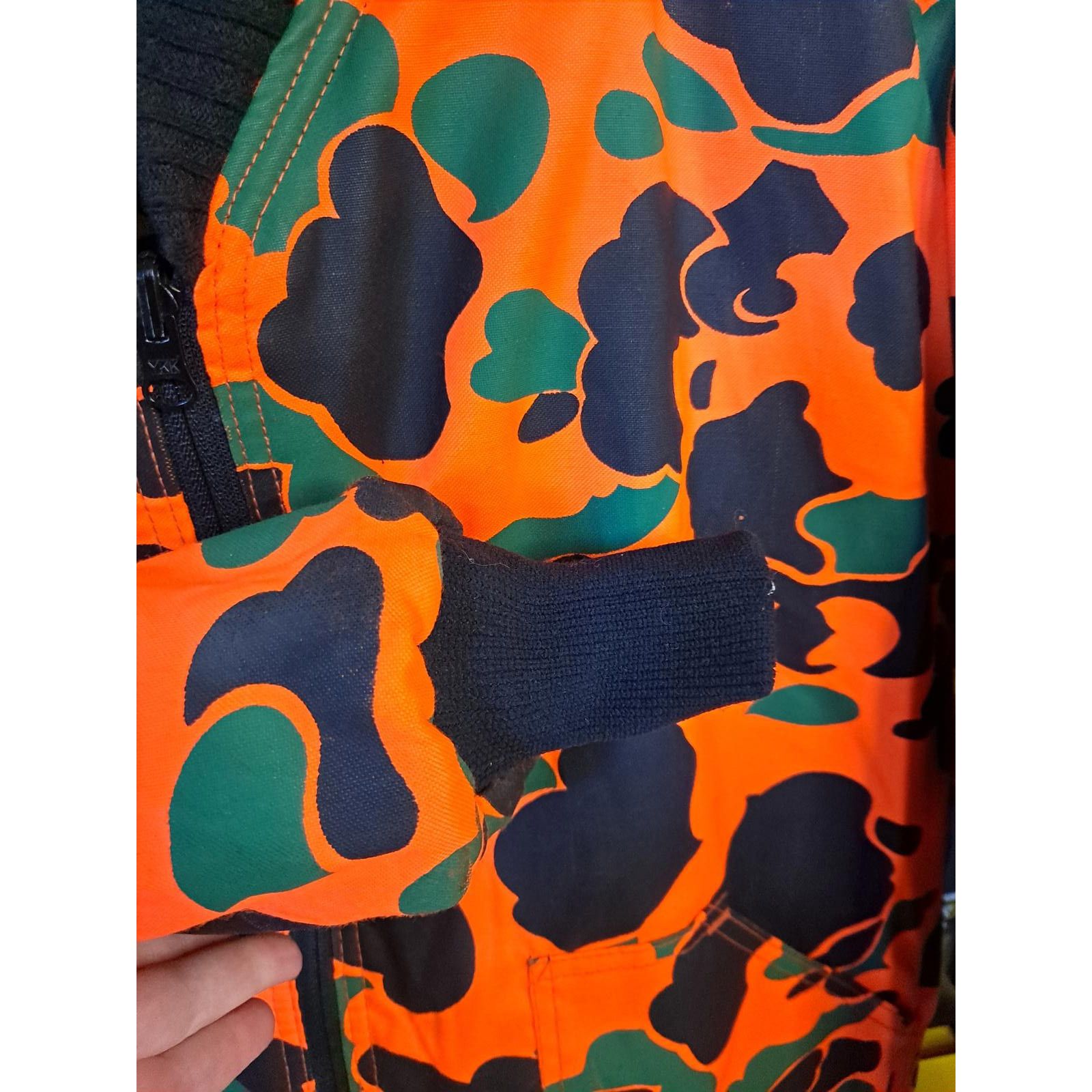 Other Reversible Camouflage Orange 1 Side and Green on Other Side Size US L / EU 52-54 / 3 - 8 Thumbnail