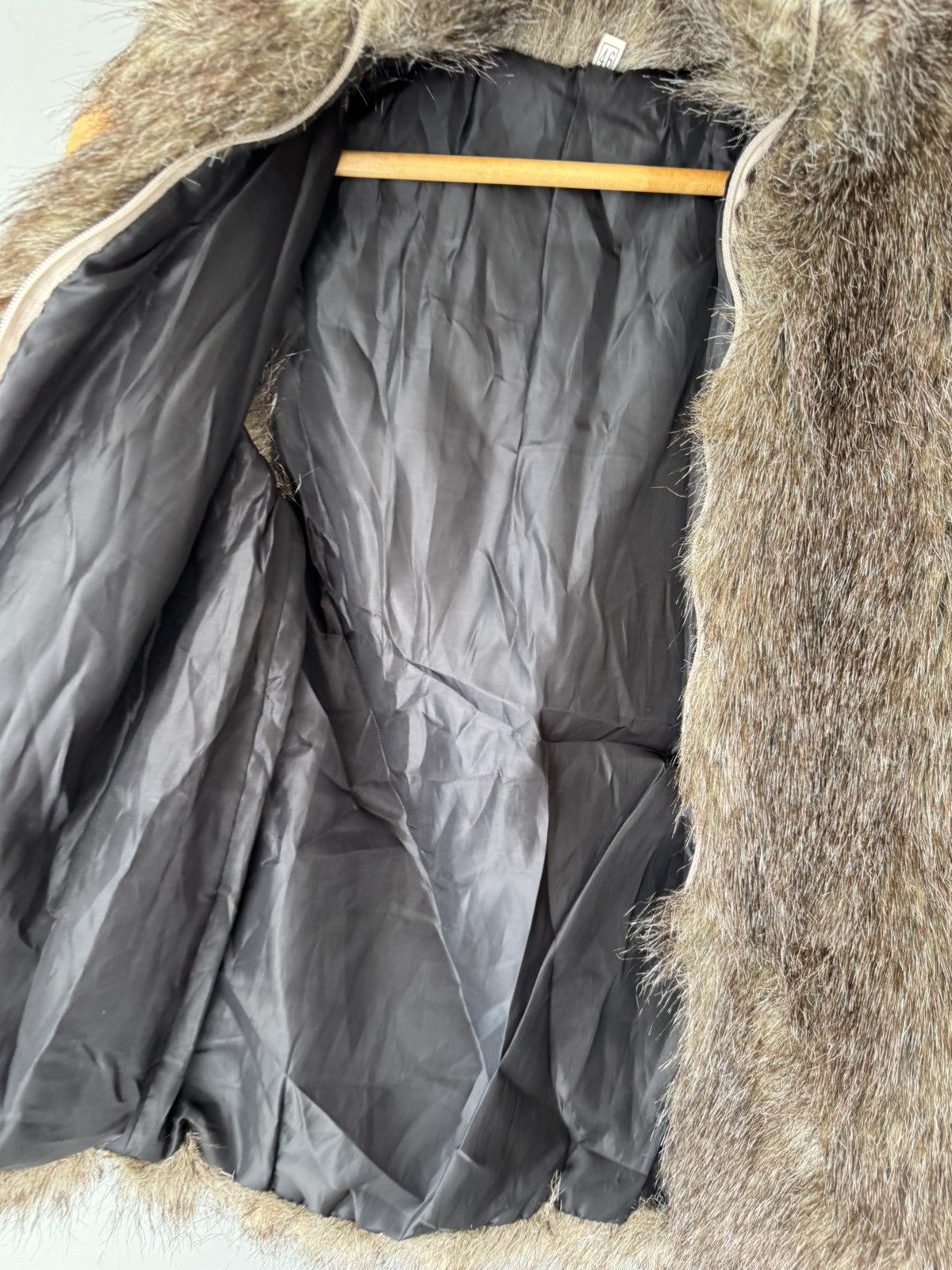 Japanese Brand × Vintage Vintage Fur Vest Y2K Hysteric Glamour Bik Bok Grunge 90s Size S / US 4 / IT 40 - 5 Thumbnail