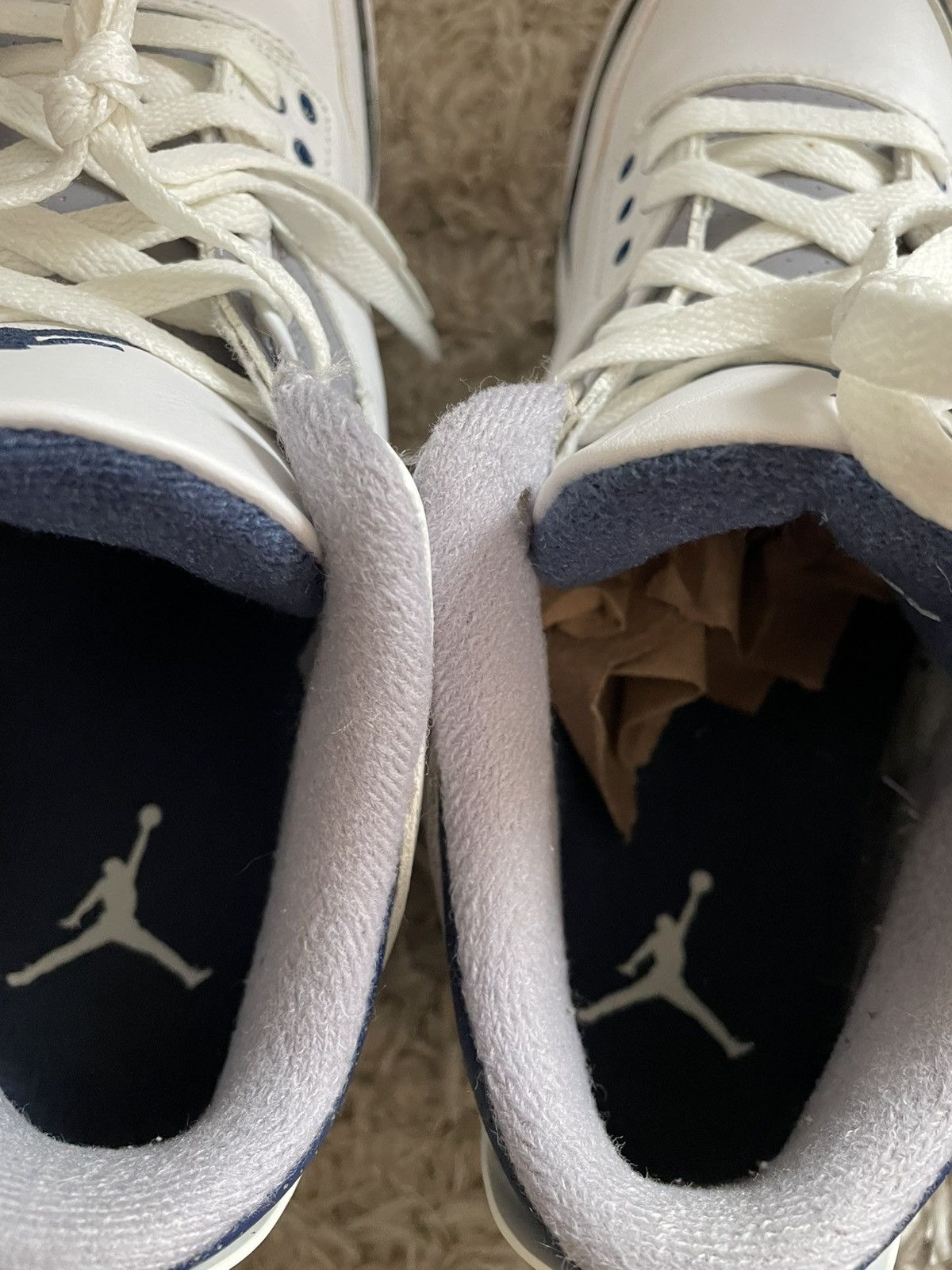Jordan Brand Jordan 3 Midnight Navy Size US 9 / EU 42 - 9 Thumbnail