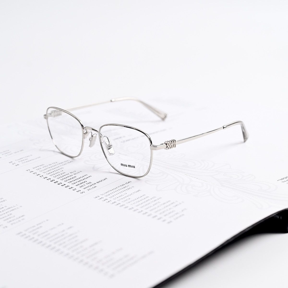 Miu Miu MIU MIU 0MU 50WV 1BC1O1 GLASSES Size ONE SIZE - 1 Thumbnail