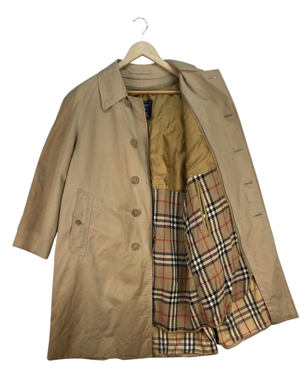 Burberry Vintage Burberry Trench Coat Size US L / EU 52-54 / 3 - 3 Thumbnail