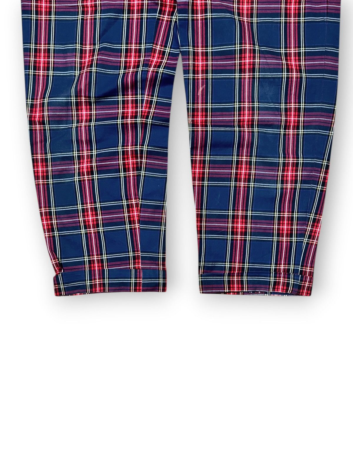 Kenzo 90a Kenzo Japan Plaid Vintage Double Pleated Trousers Size US 30 / EU 46 - 7 Thumbnail