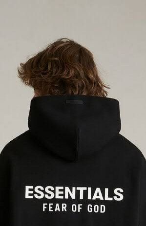 Fear of God Fear of God Essentials Black Fleece Hoodie II NEW! Medium Size US M / EU 48-50 / 2 - 7 Thumbnail