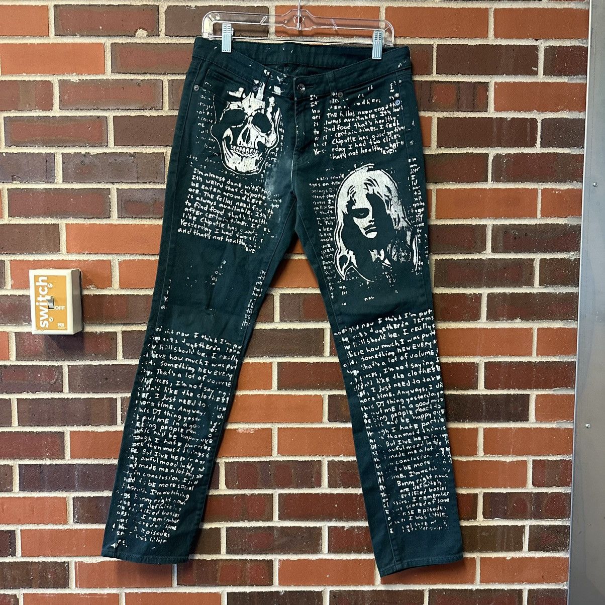 Warren Lotas W L RARE HAND PAINTED LA STORE EXCLUSIVE JAPAN INDIGO 