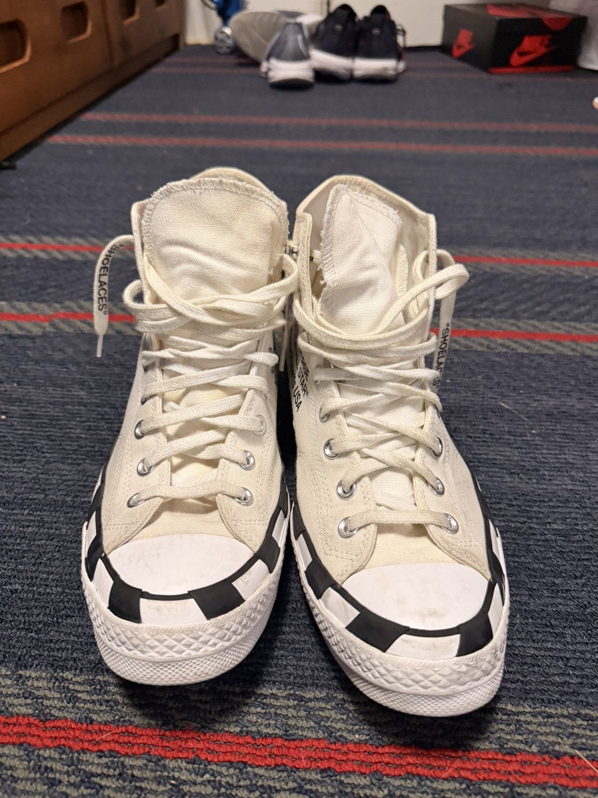 Nike × Off-White Off white x Nike x Converse Size US 10.5 / EU 43-44 - 3 Thumbnail