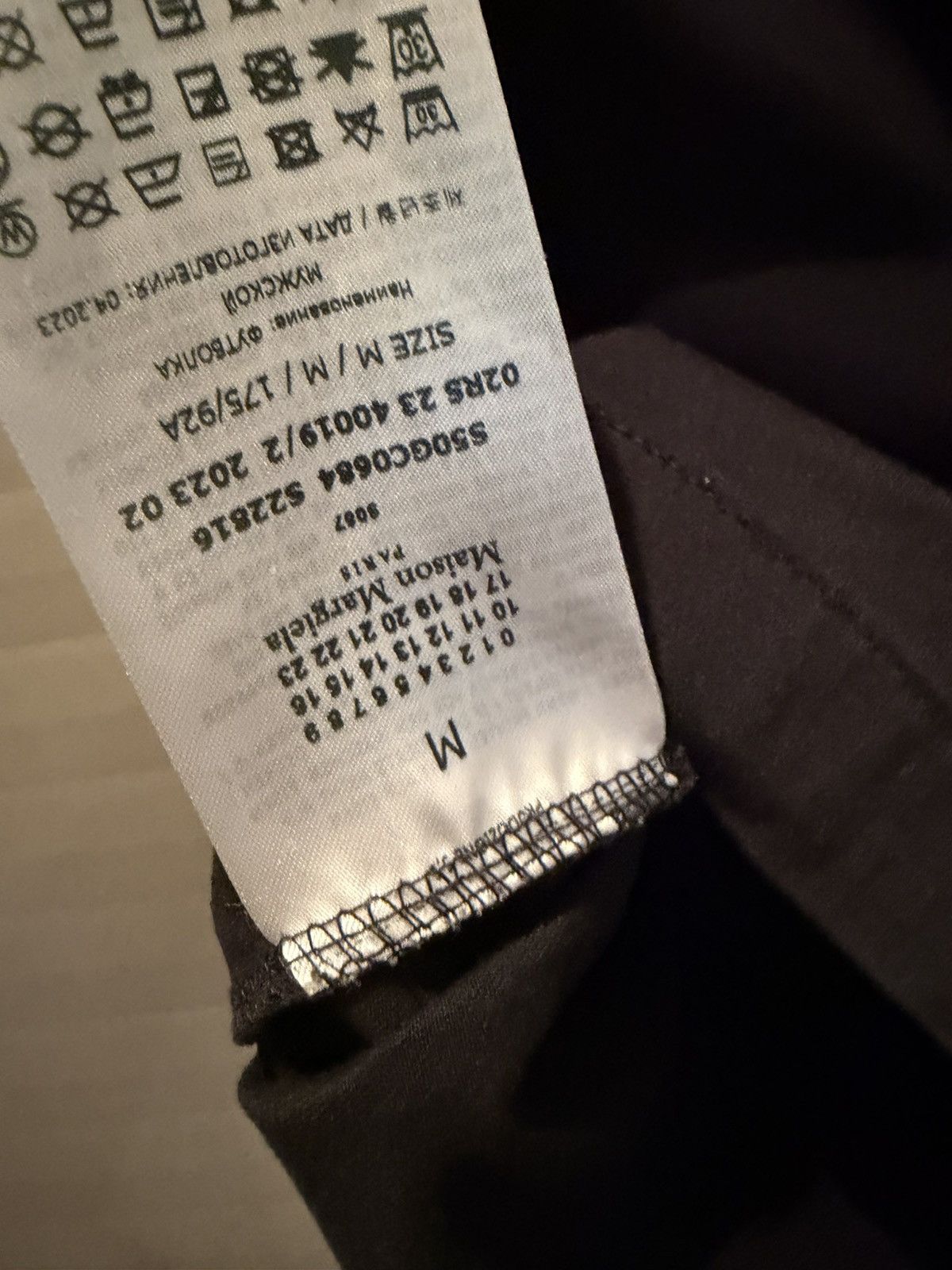 Maison Margiela Margiela Numbers Tee Size US M / EU 48-50 / 2 - 3 Thumbnail