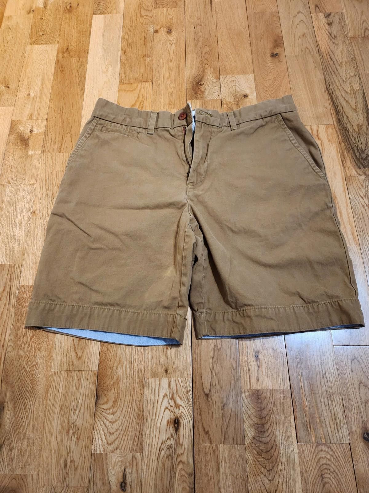 Tommy Hilfiger Tommy Hilfiger Chino Shorts Brown Men's 33 Size US 33 - 1 Thumbnail