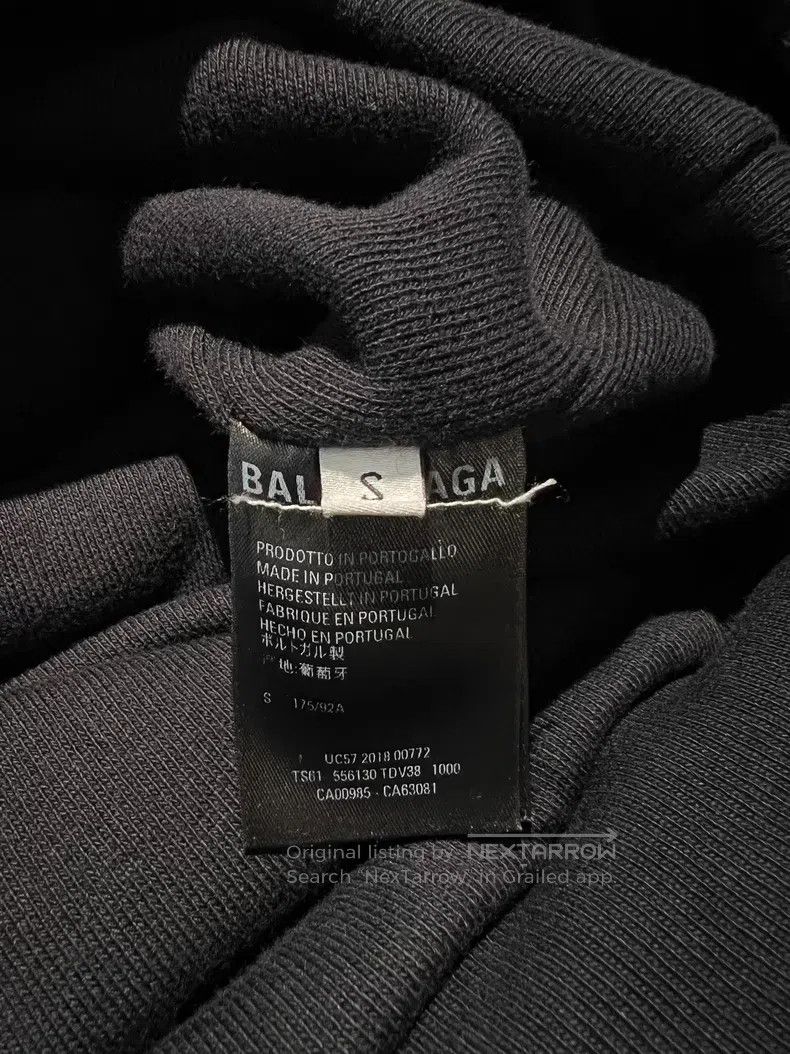 Balenciaga Balenciaga Band Hoodie Size US S / EU 44-46 / 1 - 8 Thumbnail