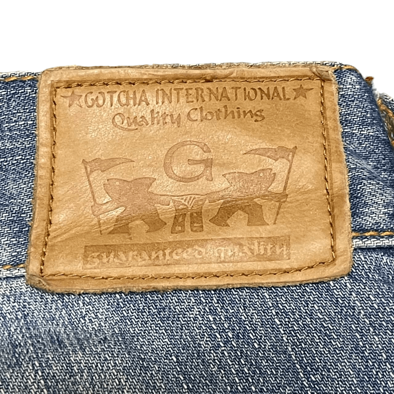 Gotcha Vintage Gotcha Global Surf Travel Denim Jeans Size US 33 - 18 Thumbnail