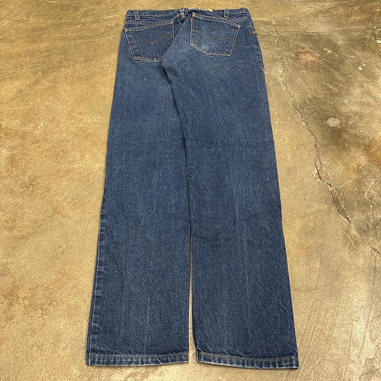 Levi's Vintage Levi’s 505 Orange Tab Blue Jeans 32 x 30 Size US 32 / EU 48 - 1 Thumbnail