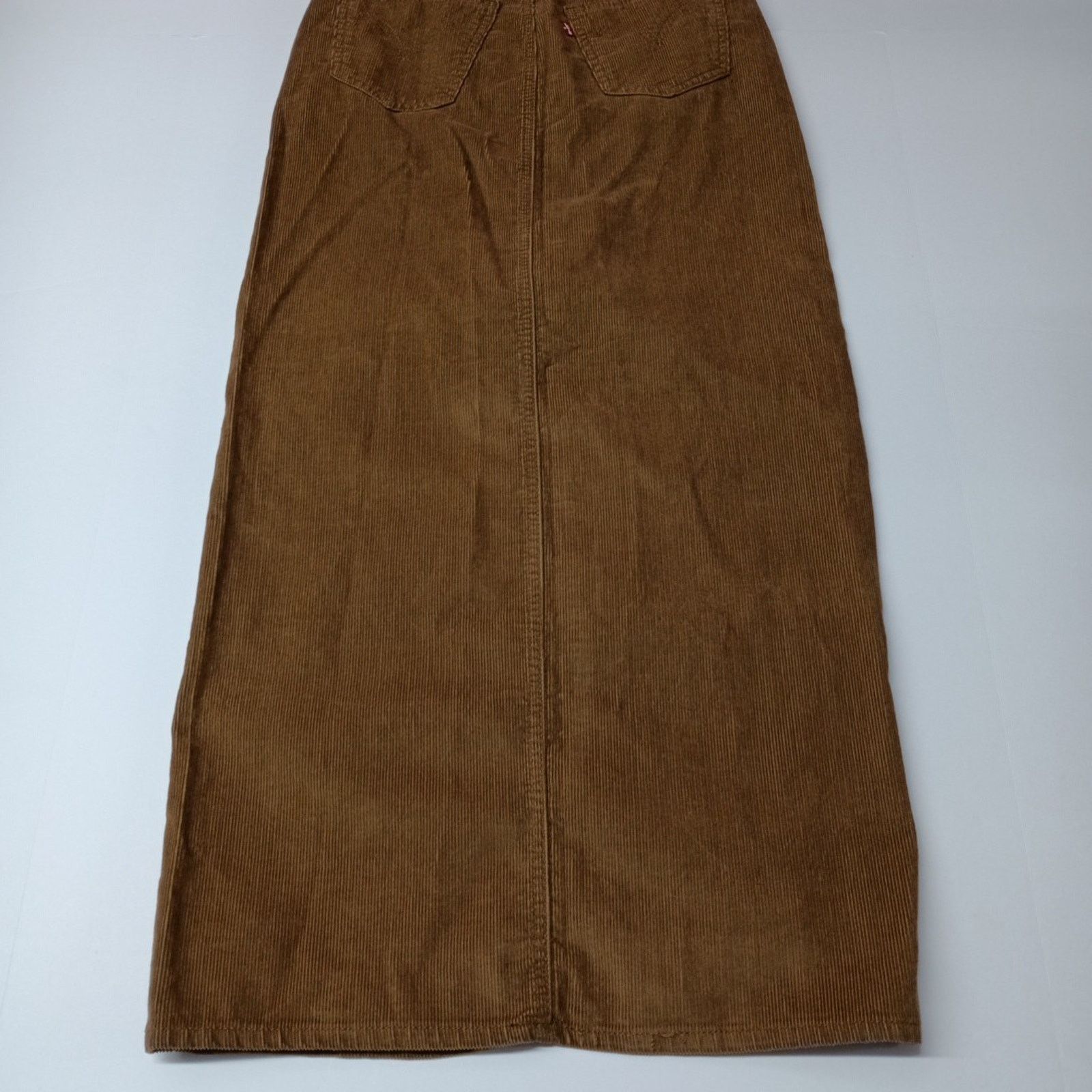 Levi's Levi's Premium Ankle Column Corduroy Skirt Size 24 Brown Size 24" / US 00 / IT 34 - 8 Thumbnail