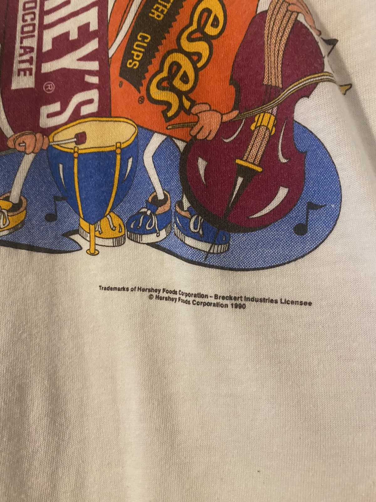 Vintage VINTAGE 90s Chocolate t shirt Size US L / EU 52-54 / 3 - 2 Thumbnail