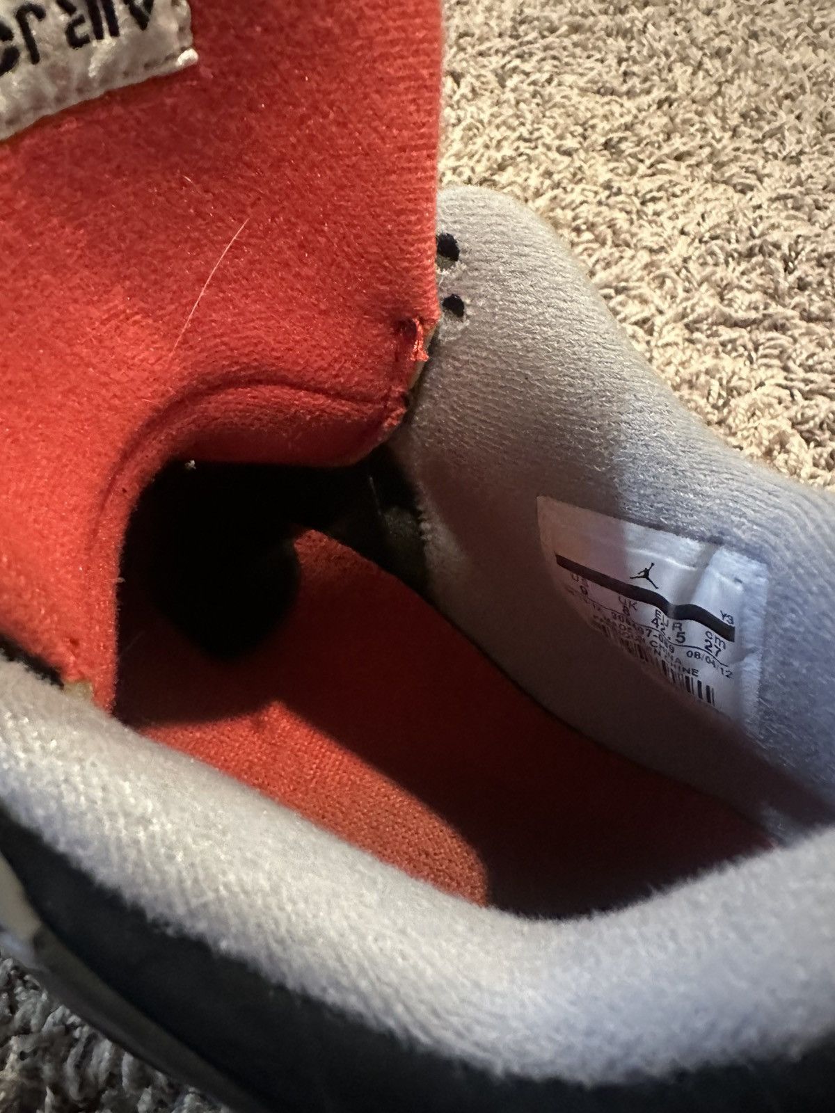 Jordan Brand Jordan 4 "Bred" 2012 Size US 9 / EU 42 - 4 Thumbnail