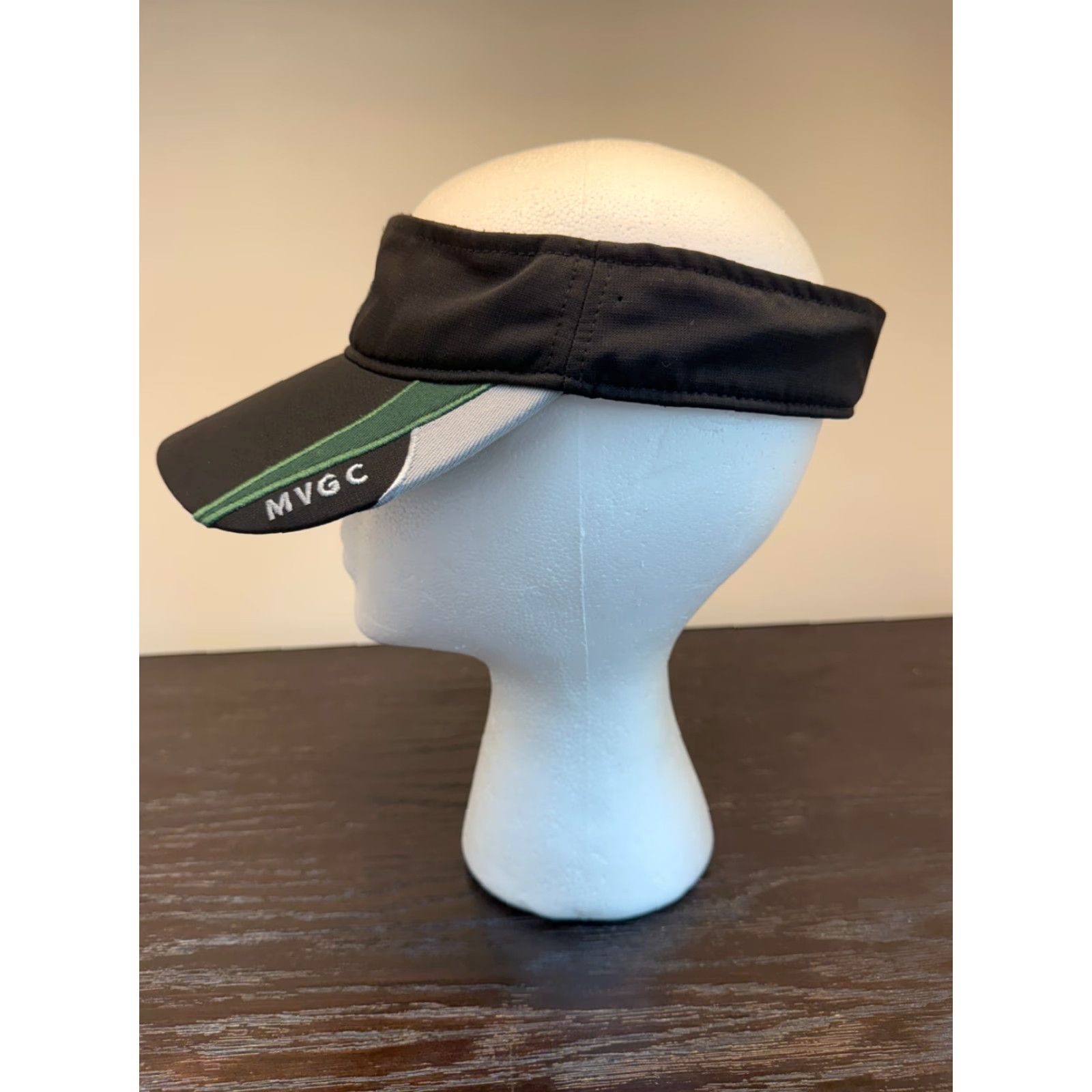 Vintage Muirfield Village Golf Club Visor Hat Mens Black Adjustable Strapback MVGC Size ONE SIZE - 5 Thumbnail