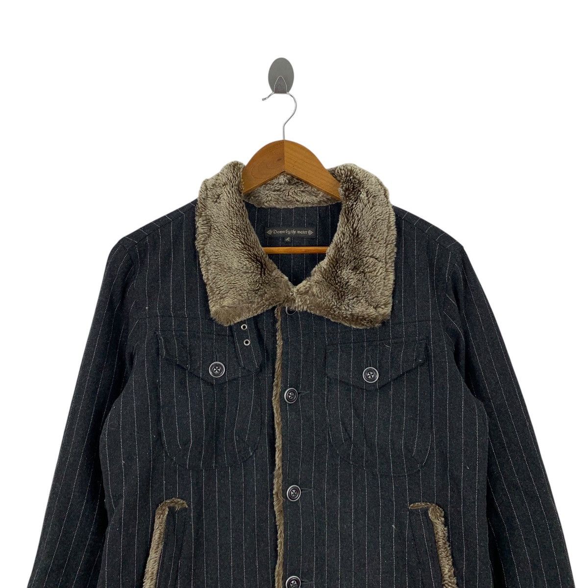 Japanese Brand Down By The Water Japanese Brand Western Design Fur Jacket Size US L / EU 52-54 / 3 - 4 Thumbnail