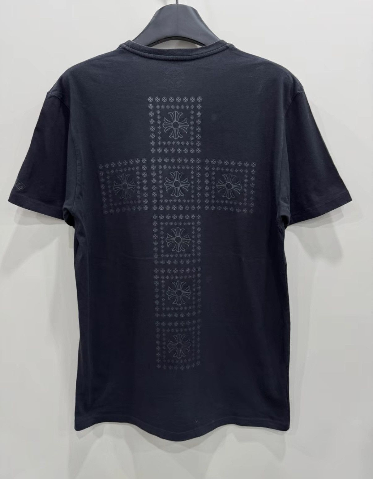 Chrome Hearts Chrome Hearts Jacquard Cross Short Sleeve T-Shirt Size US S / EU 44-46 / 1 - 1 Thumbnail