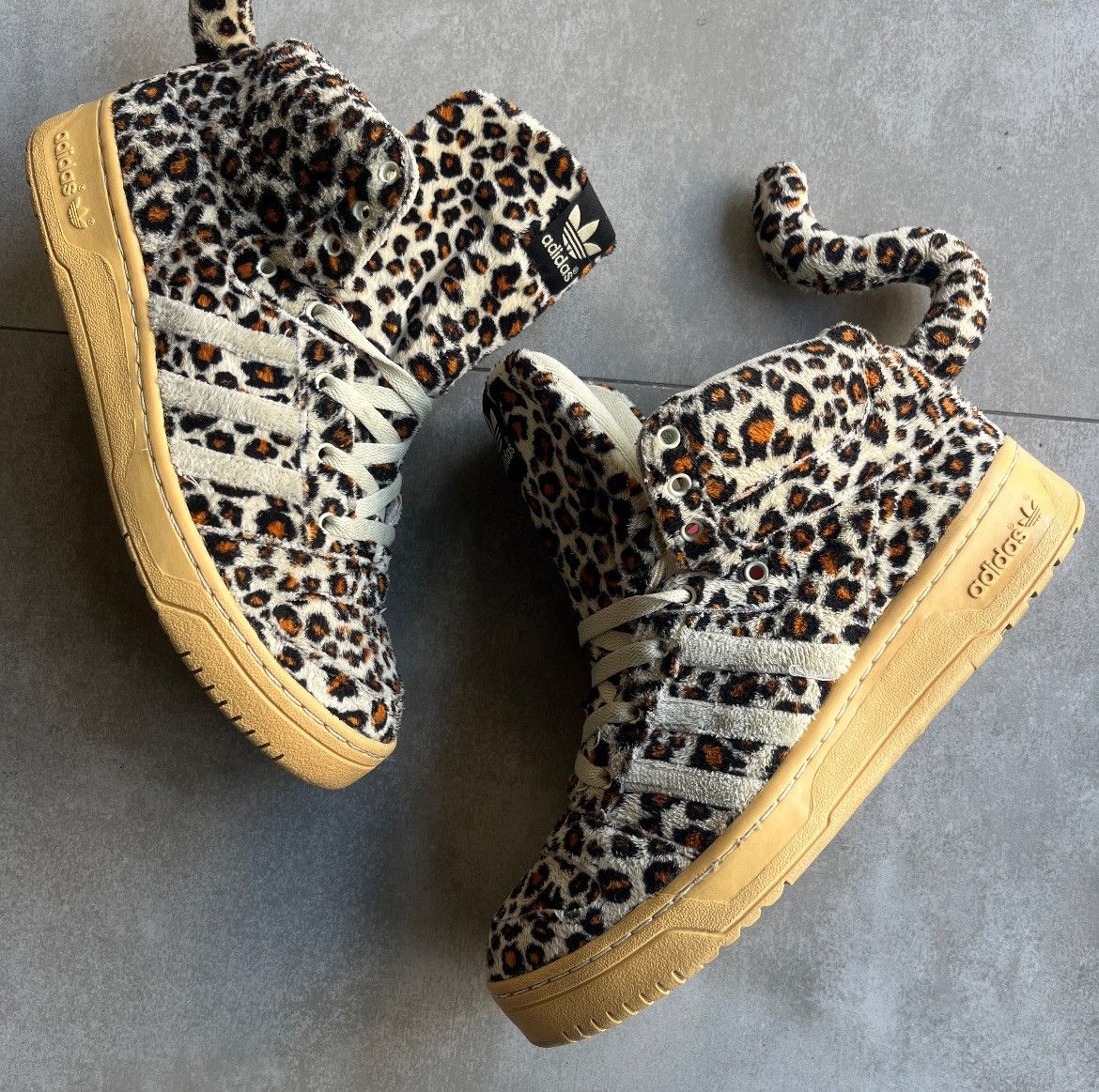 Adidas x Jeremy scott leopard