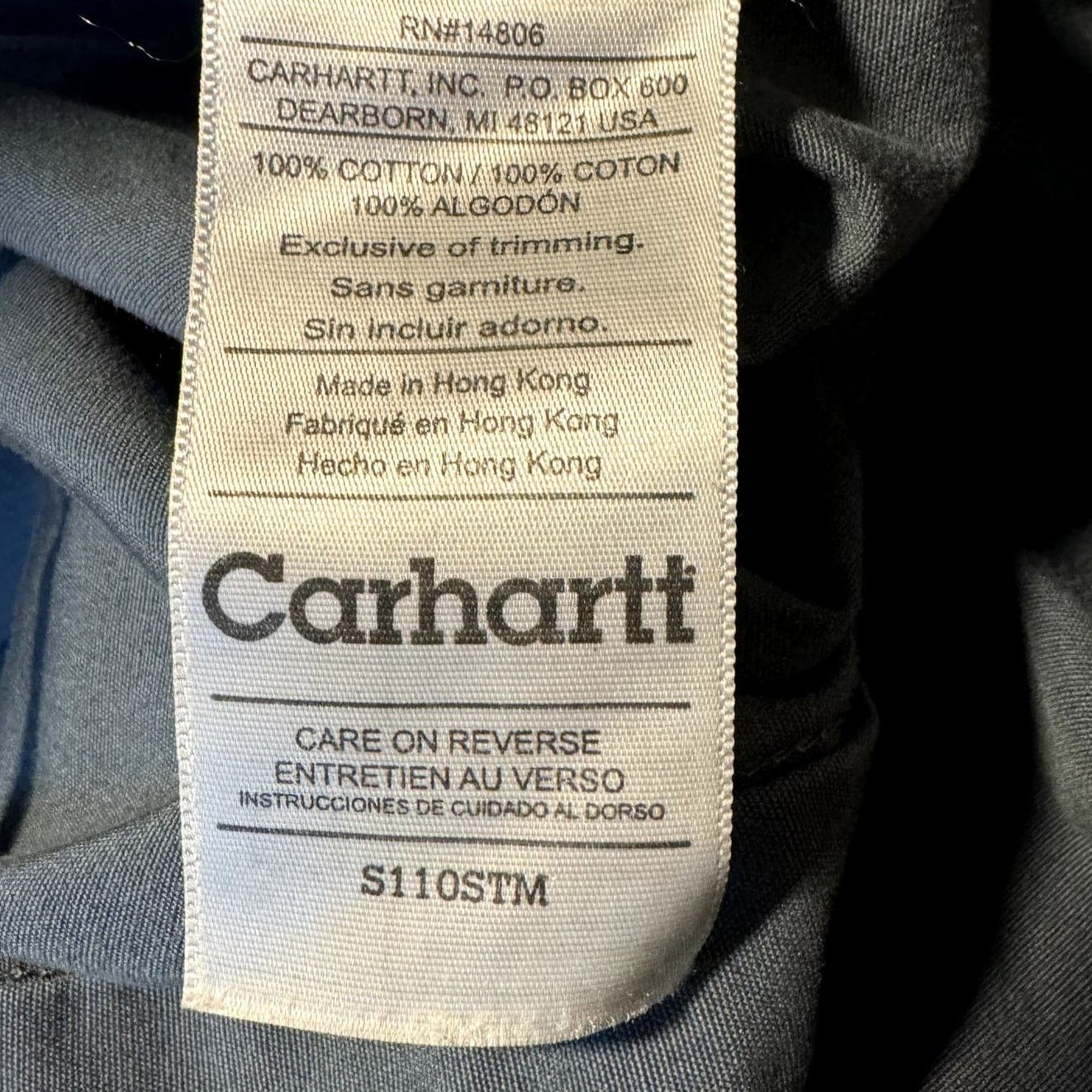 Carhartt Carhartt Shirt Button Down Workwear Pockets Men's Size L Size US L / EU 52-54 / 3 - 6 Thumbnail