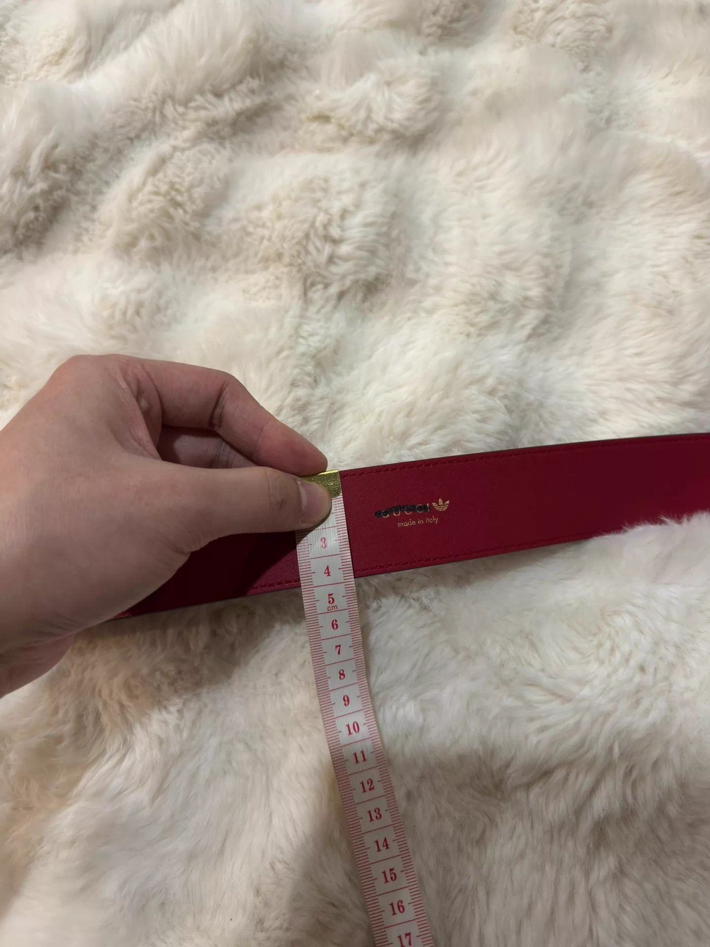 Gucci Gucci Double G Red Belt 100 New With Tags Size ONE SIZE - 7 Thumbnail