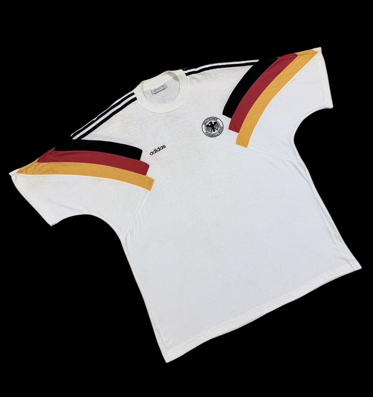 Adidas Vtg🔥90’s Maglia Calcio Germany Adidas Deutschaland Size US XXL / EU 58 / 5 - 7 Thumbnail