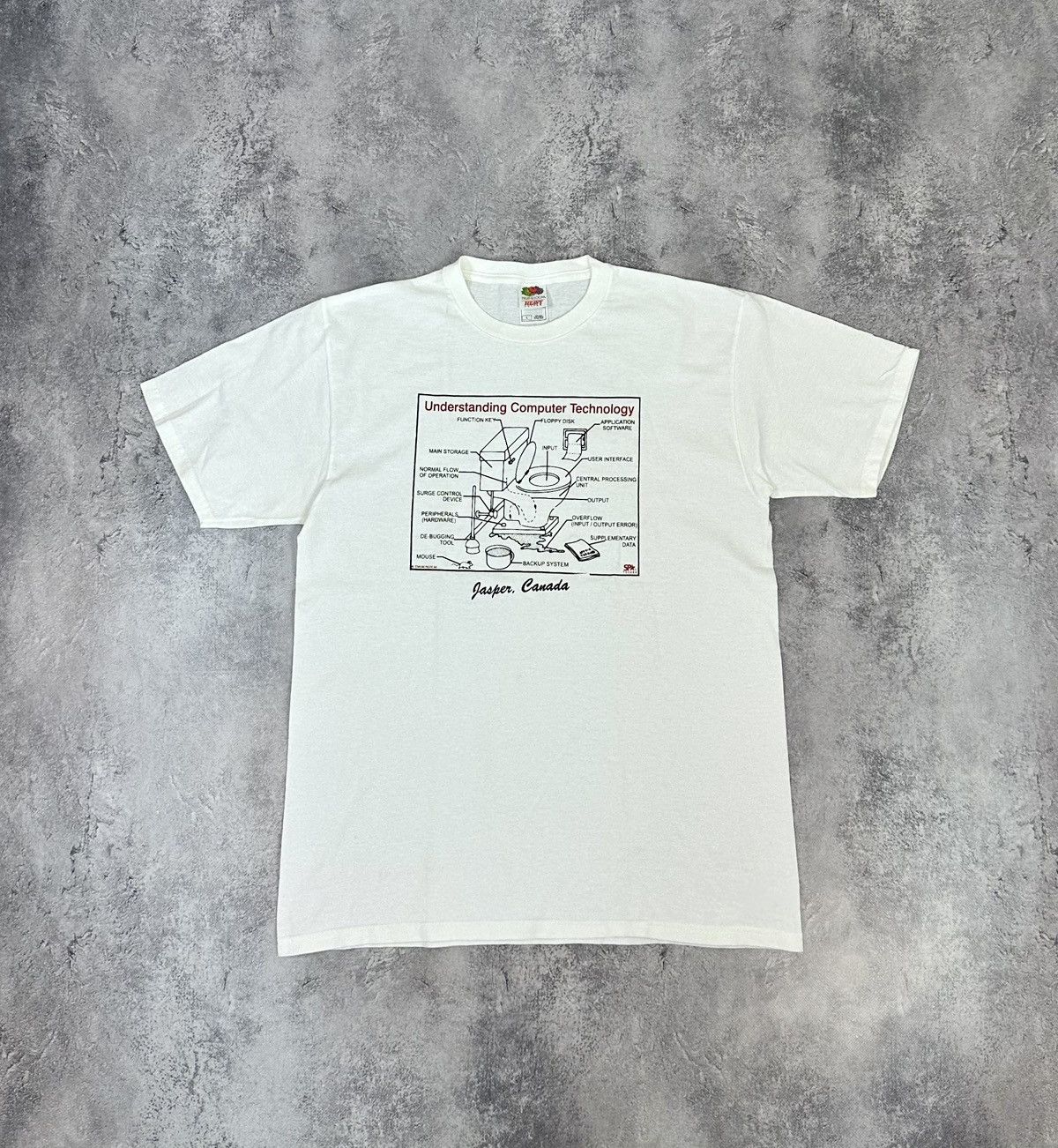 If Six Was Nine Vintage USA Understanding Computer Technology Graphic Tee Size US L / EU 52-54 / 3 - 1 Thumbnail