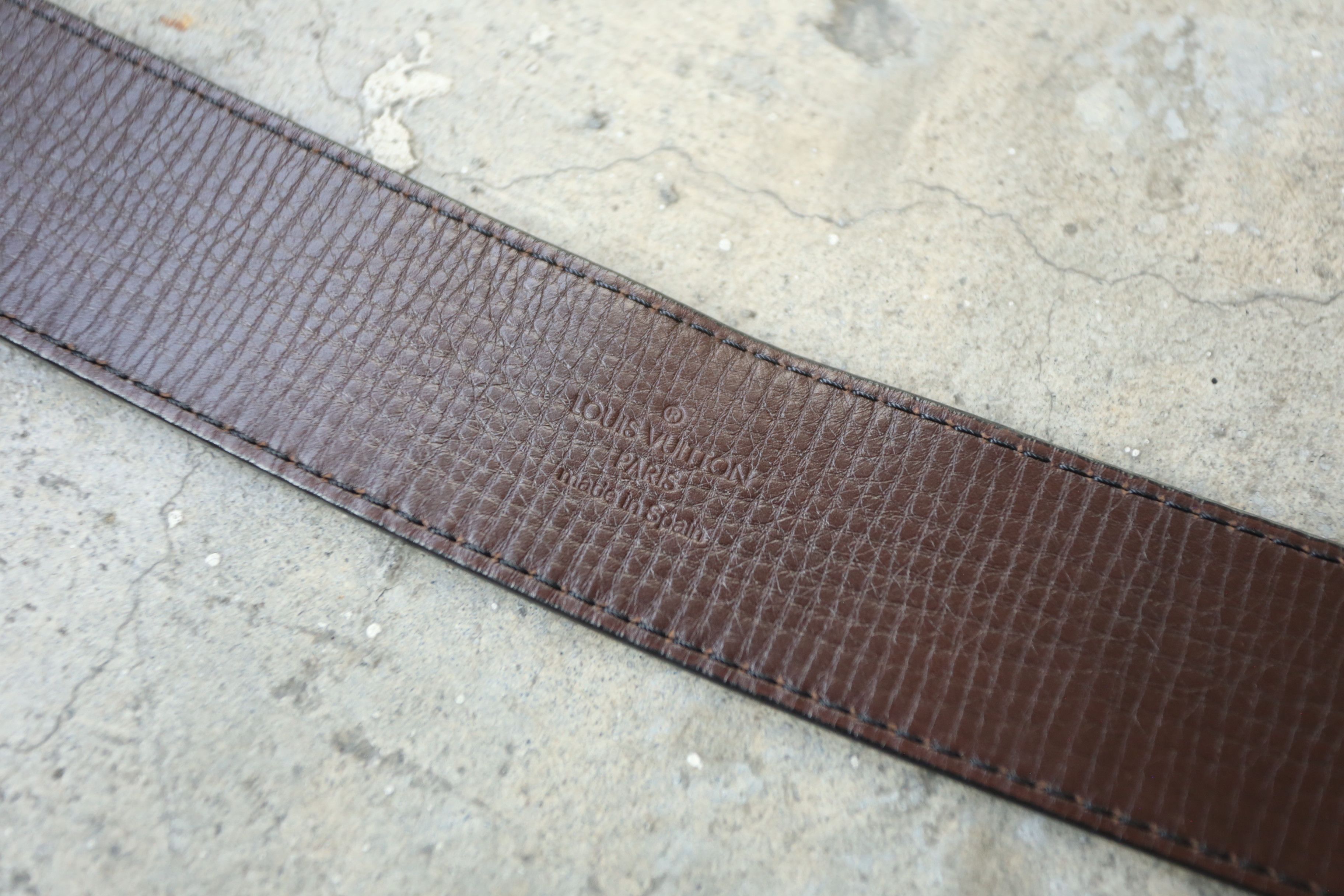 Louis Vuitton Louis Vuitton - 2015 - Initials 40mm Belt Size 30 - 4 Thumbnail