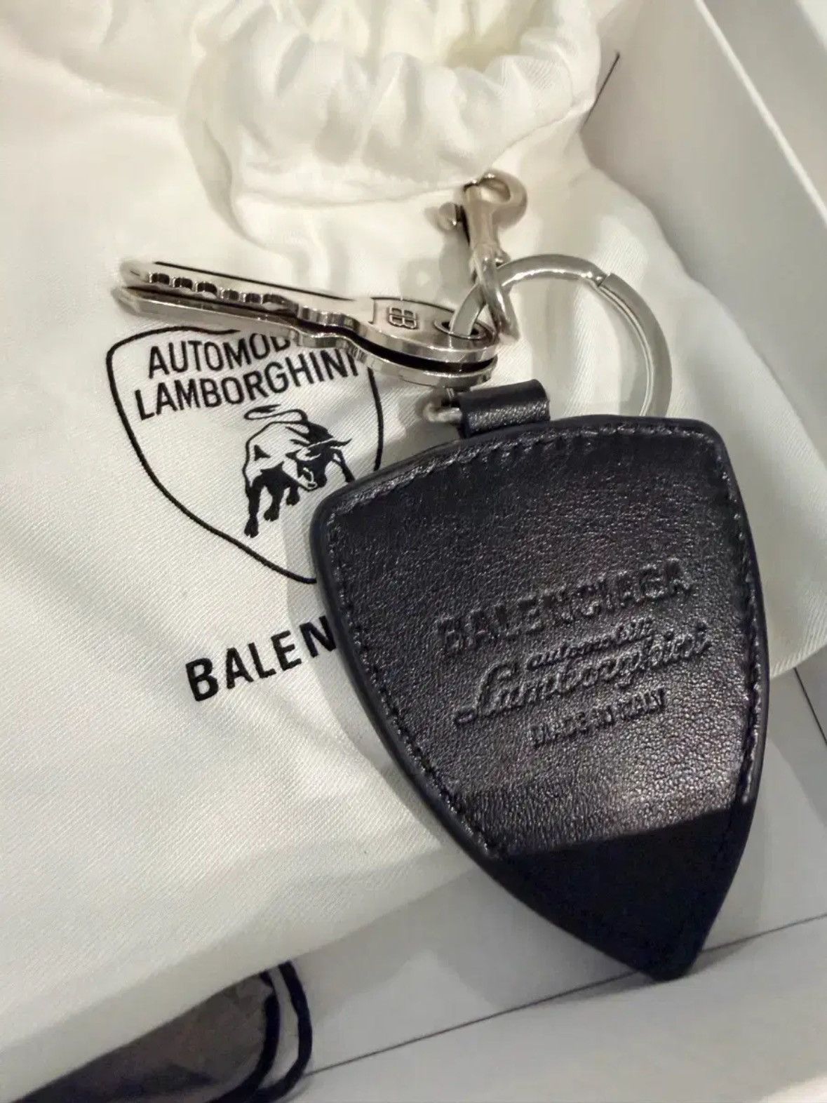 Balenciaga Balenciaga Automobili Lamborghini Key Ring Size ONE SIZE - 3 Thumbnail