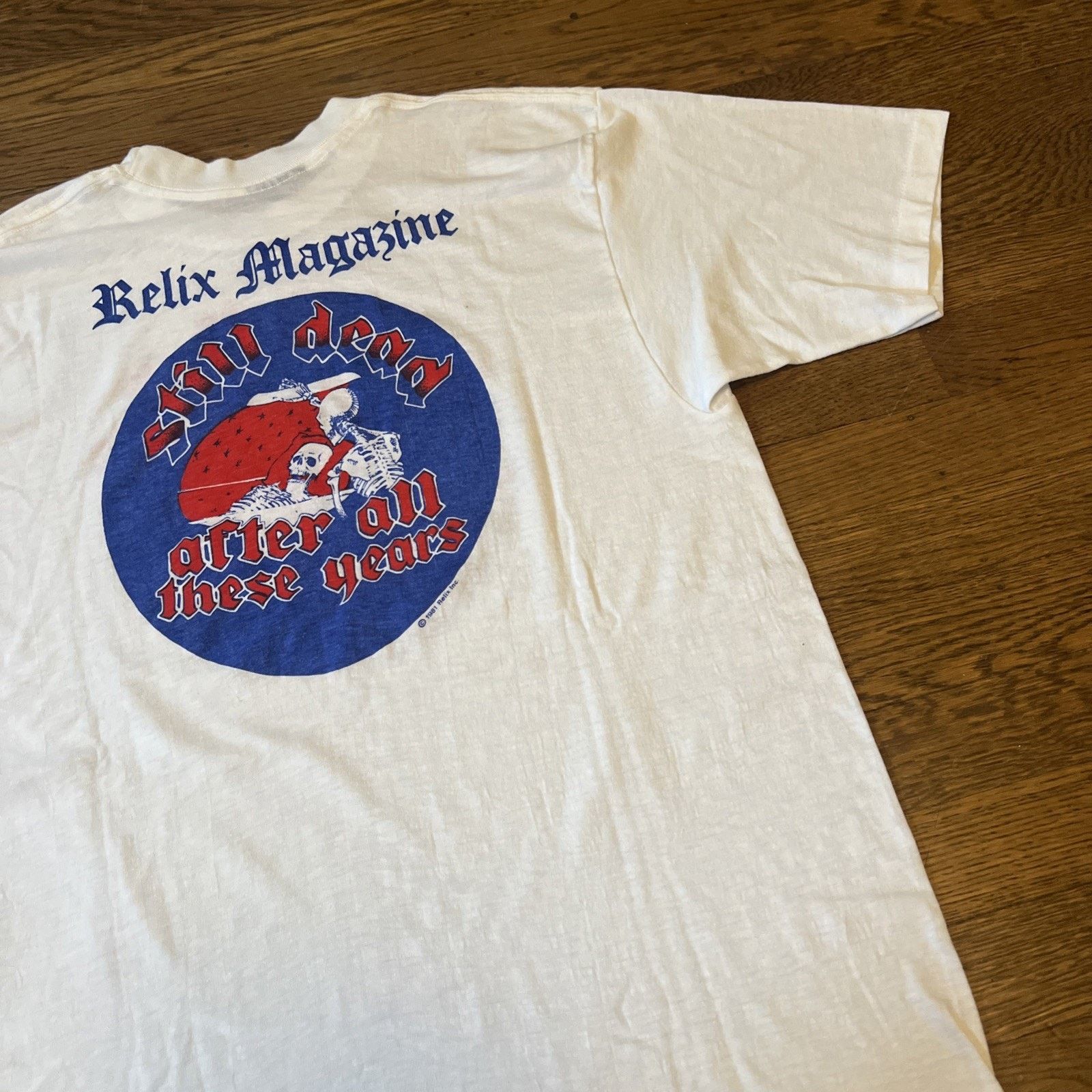 Grateful Dead VINTAGE 70s GRATEFUL DEAD T-SHIRT SHAKEDOWN STREET RELIX MAG Size US M / EU 48-50 / 2 - 15 Thumbnail