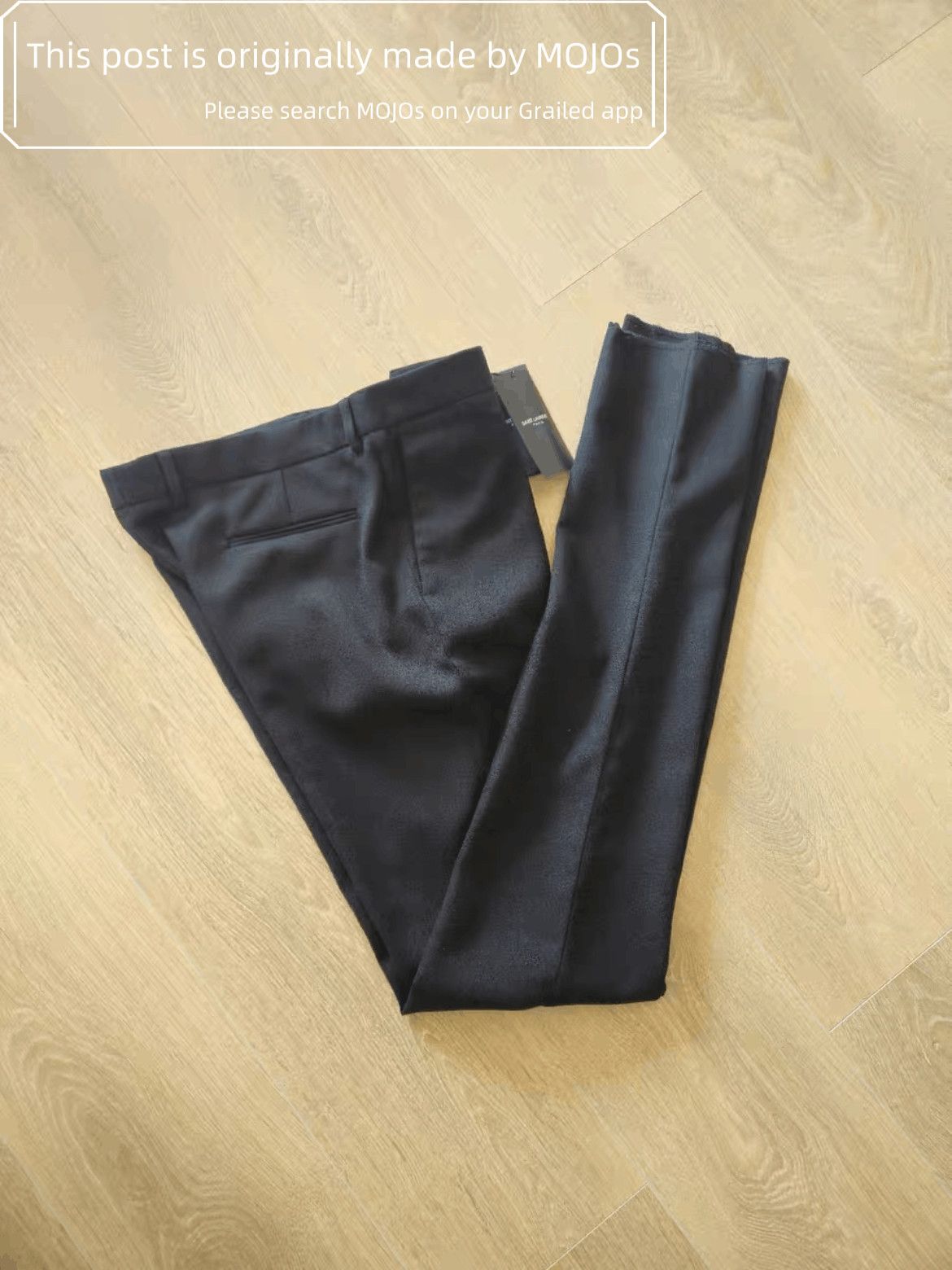 Saint Laurent Paris Sz 50 Saint Laurent Paris 13AW Runway Woven Trousers mojos Size US 34 / EU 50 - 3 Thumbnail