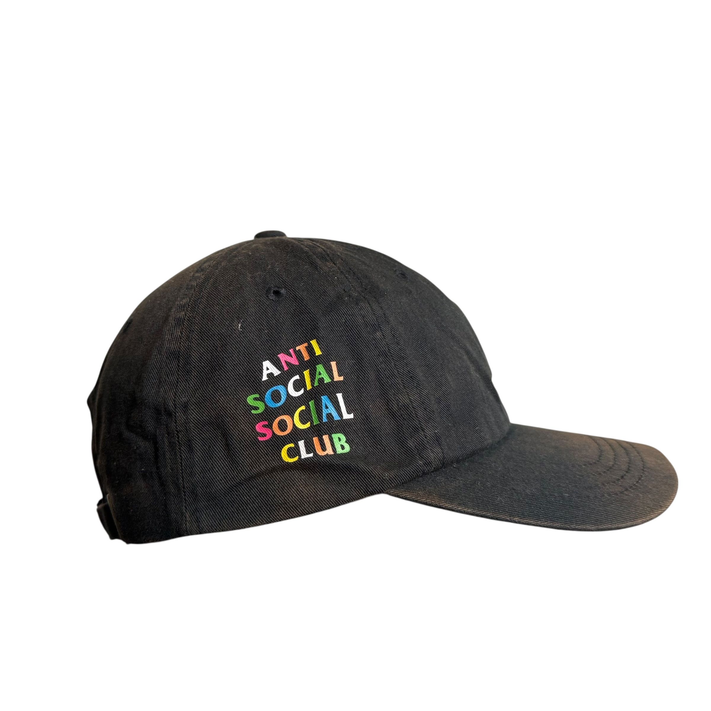 Anti Social Social Club 🔥RARE🔥Vintage Anti Social Social Club Adjustable Hat Cap Size ONE SIZE - 2 Thumbnail