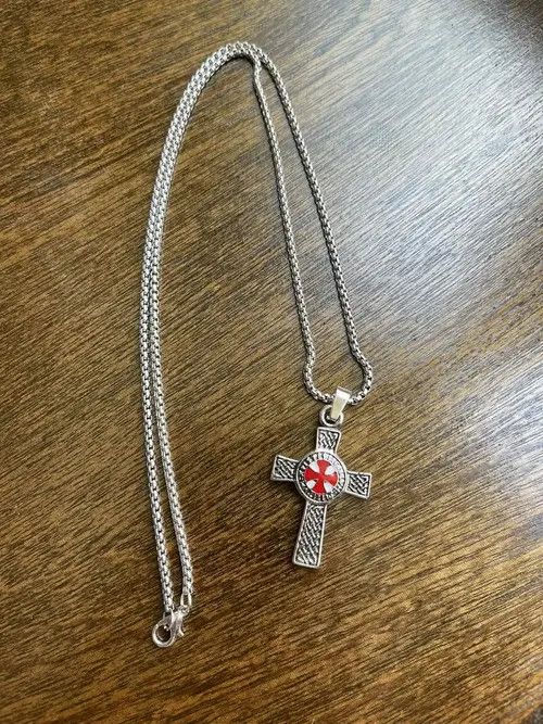 Handmade × Jewelry Cross Gothic Y2K Chain Size ONE SIZE - 4 Thumbnail