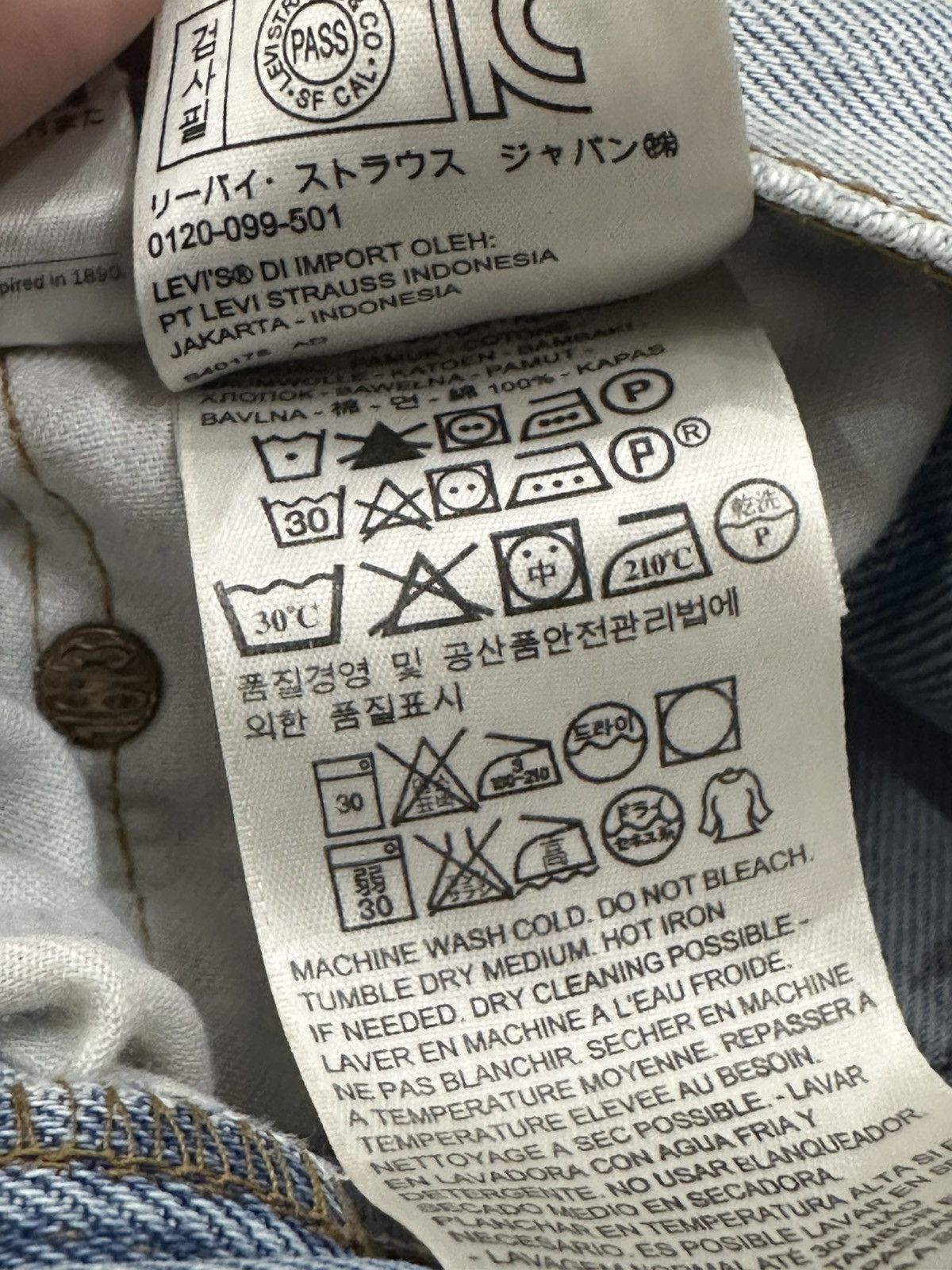 Levi's Levis x 504 x vintage Size US 36 / EU 52 - 19 Thumbnail