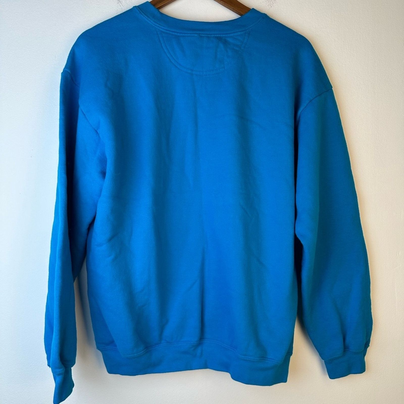 Gildan Bright Blue Sweatshirt Size US L / EU 52-54 / 3 - 3 Thumbnail